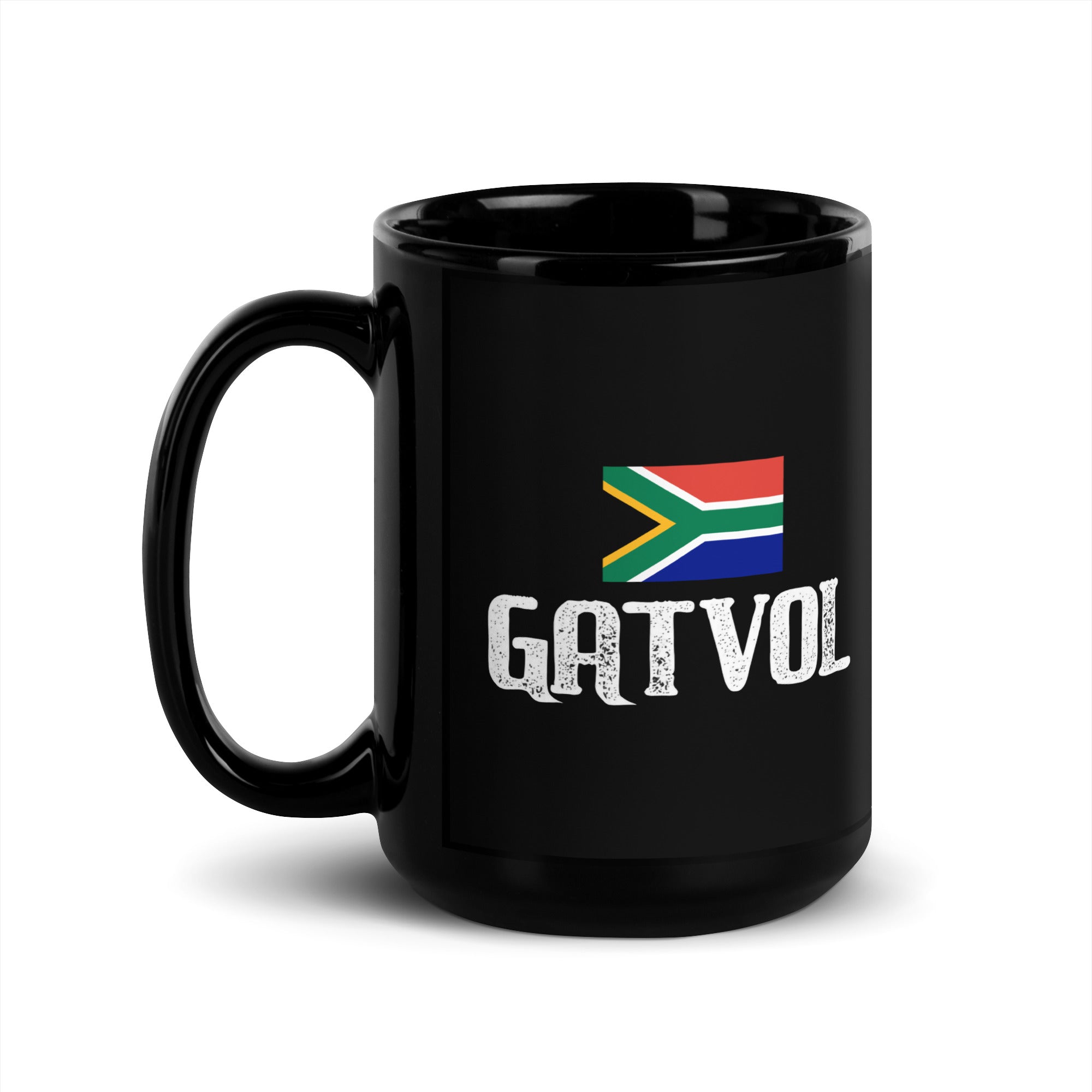 Gatvol - Black Glossy Mug