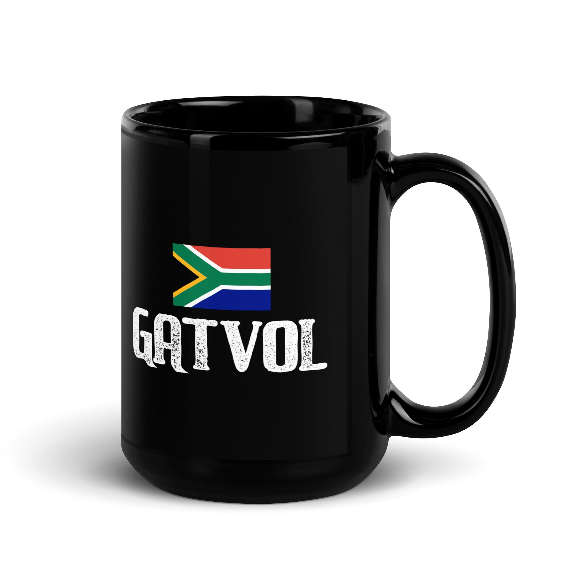 Gatvol - Black Glossy Mug