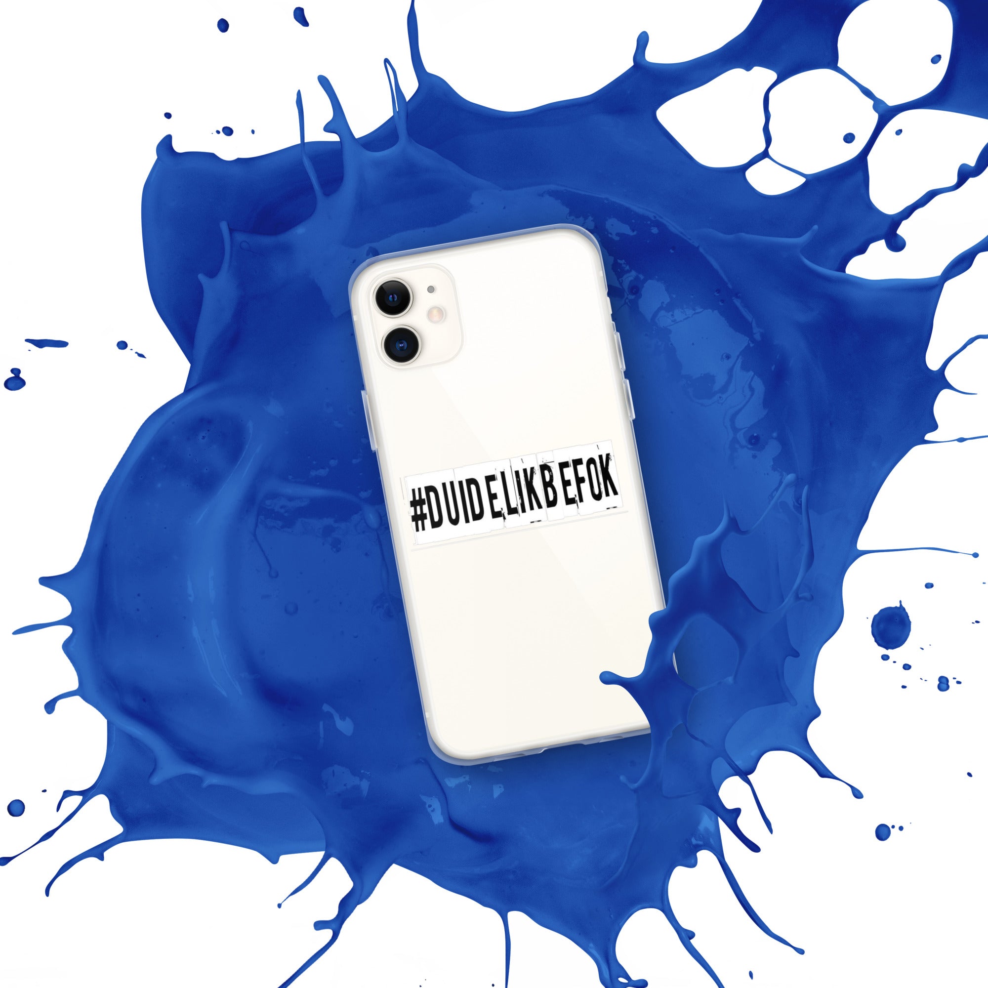 #DuidelikBefok - Clear Case for iPhone®