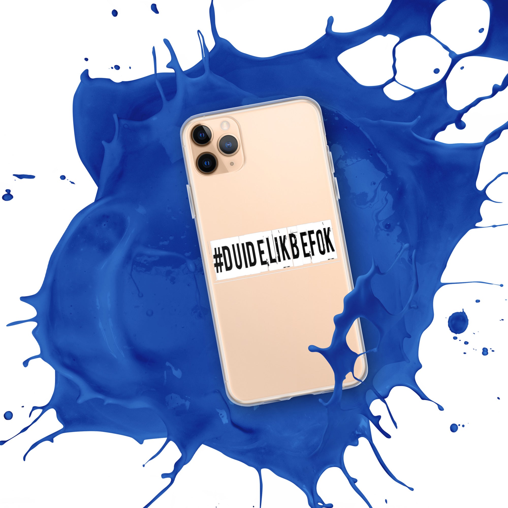 #DuidelikBefok - Clear Case for iPhone®