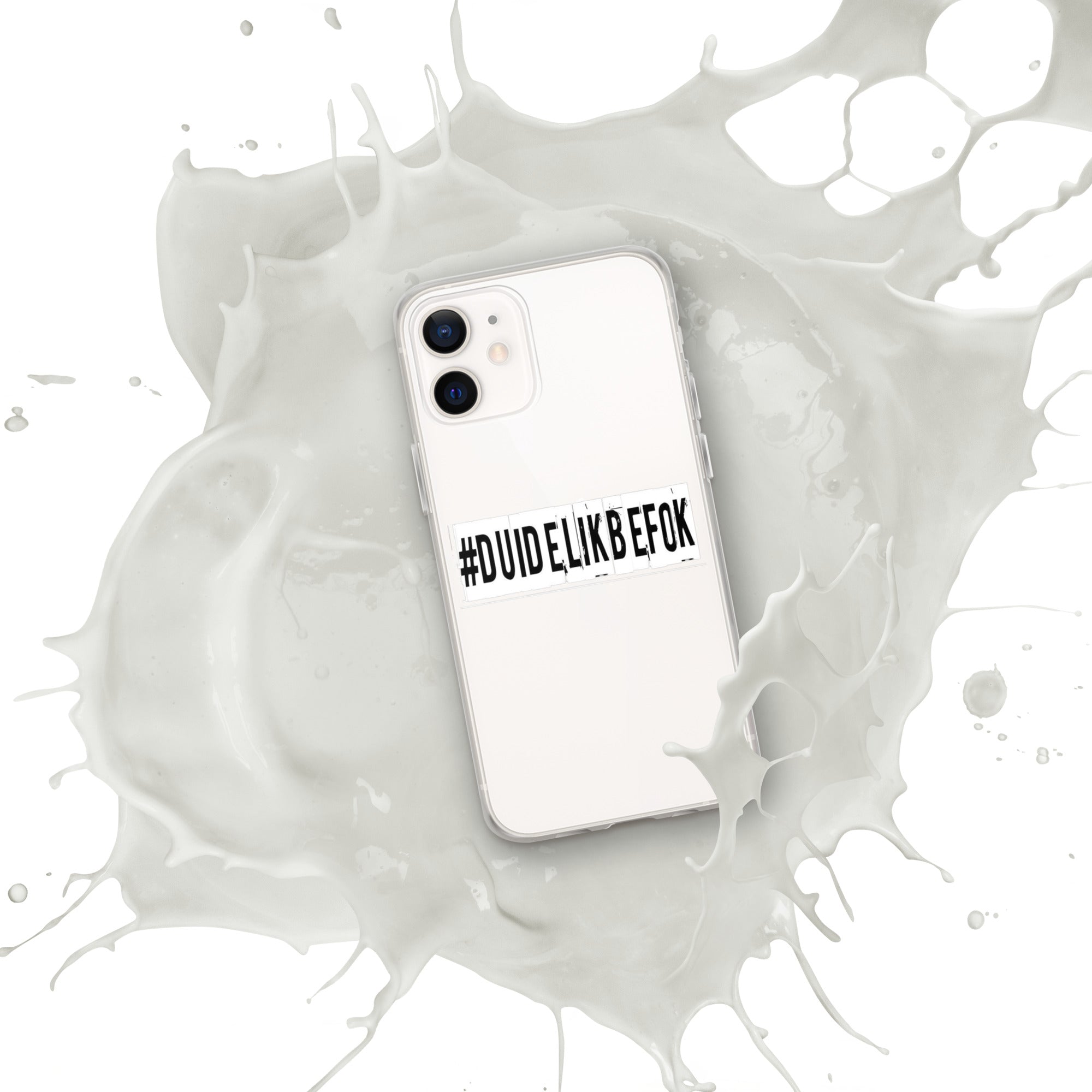 #DuidelikBefok - Clear Case for iPhone®