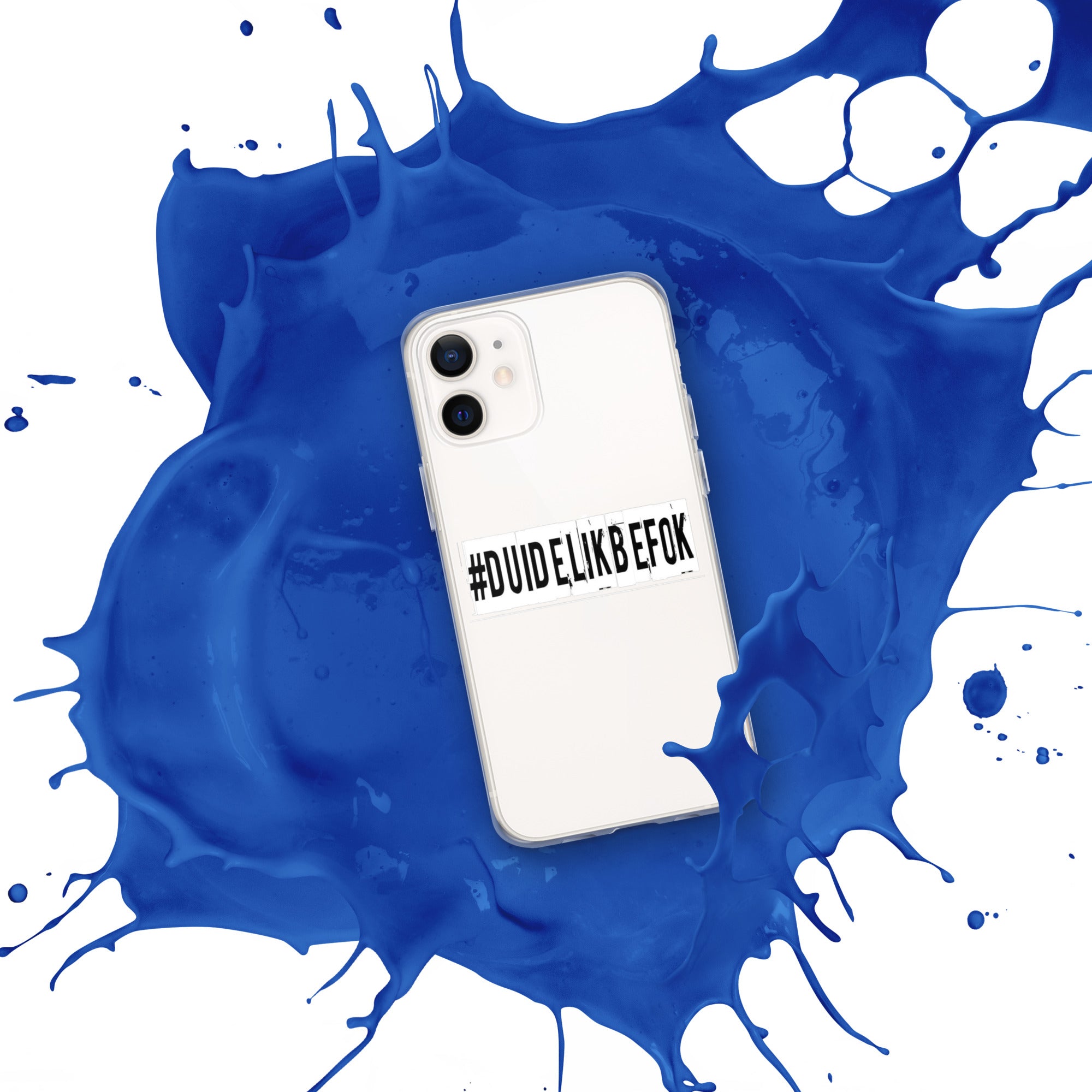 #DuidelikBefok - Clear Case for iPhone®