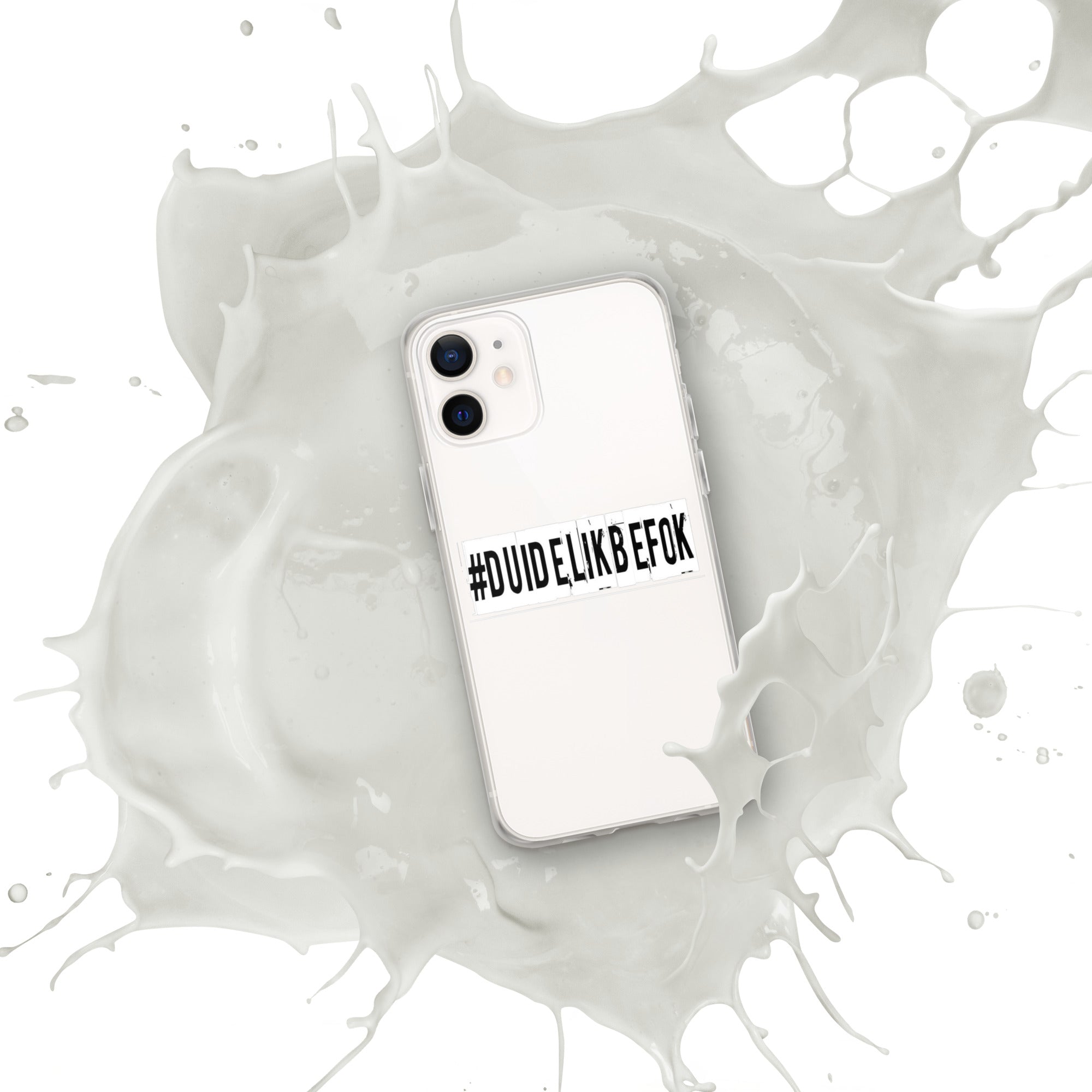 #DuidelikBefok - Clear Case for iPhone®