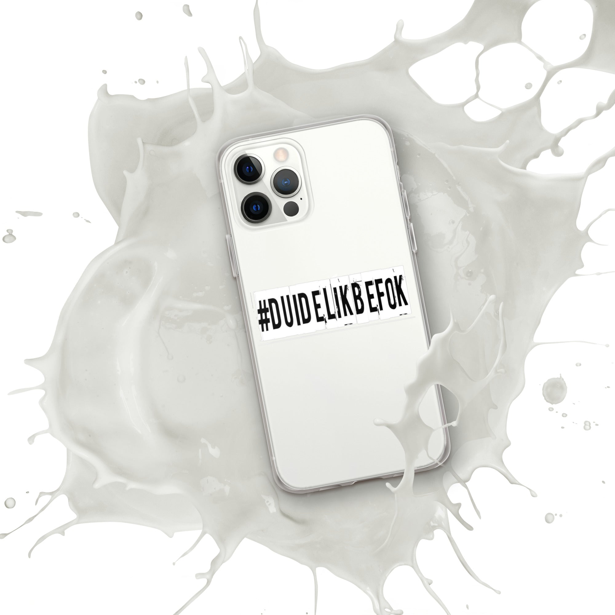 #DuidelikBefok - Clear Case for iPhone®