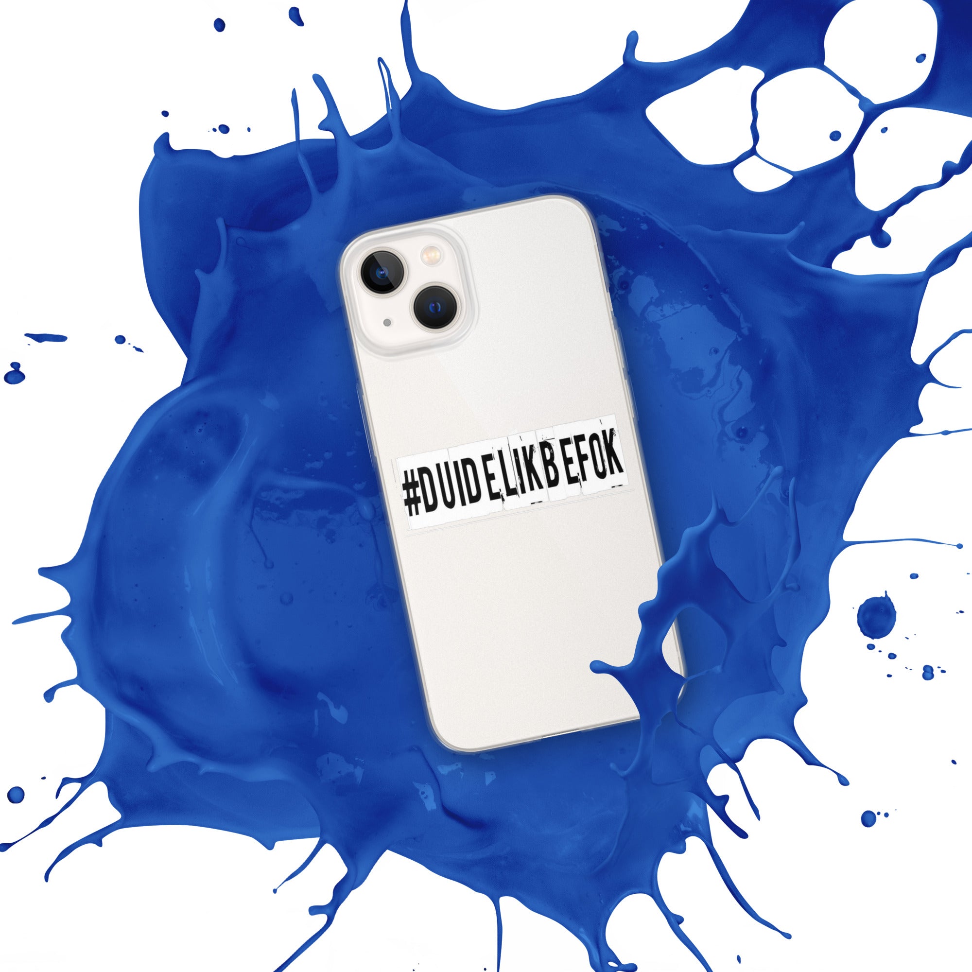 #DuidelikBefok - Clear Case for iPhone®