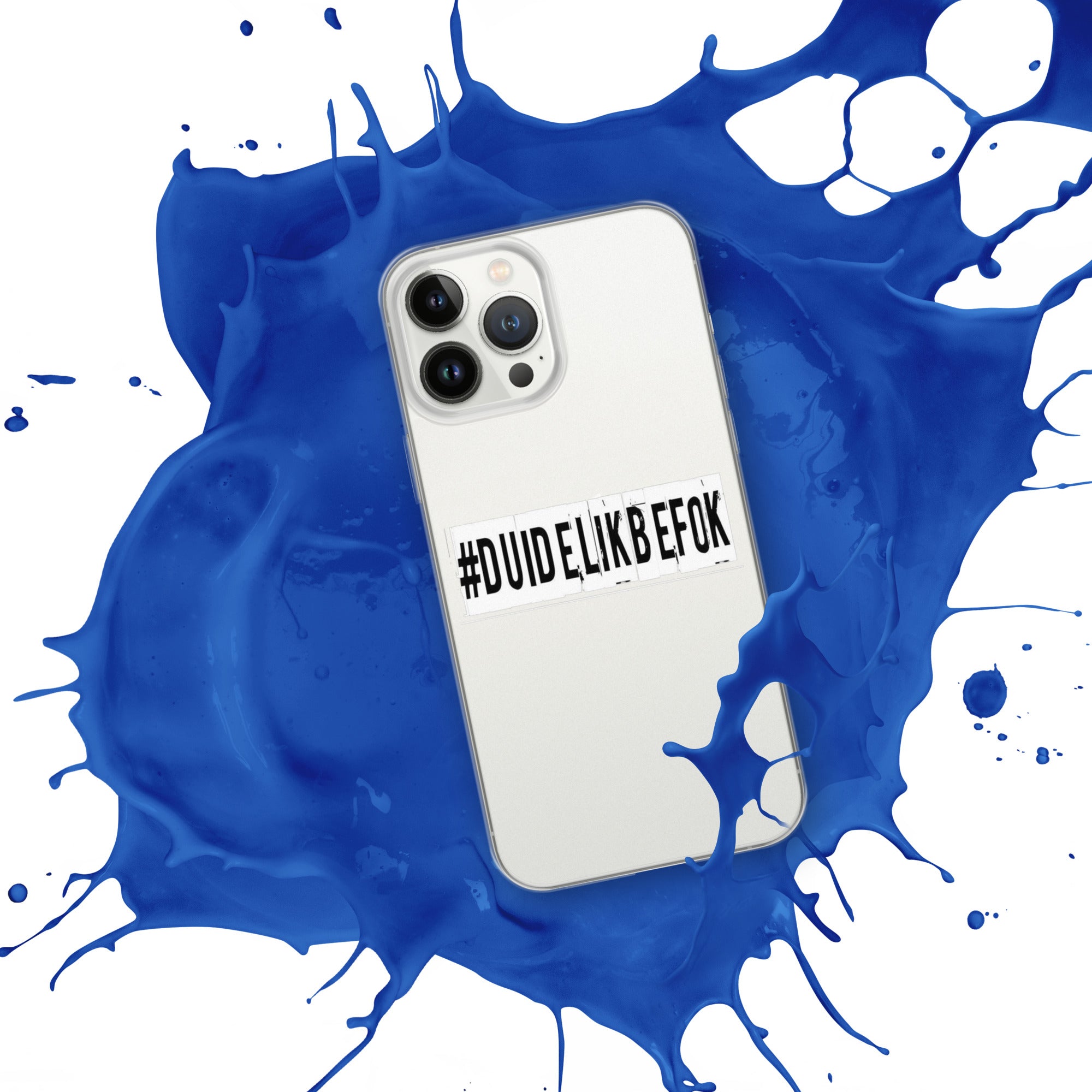 #DuidelikBefok - Clear Case for iPhone®