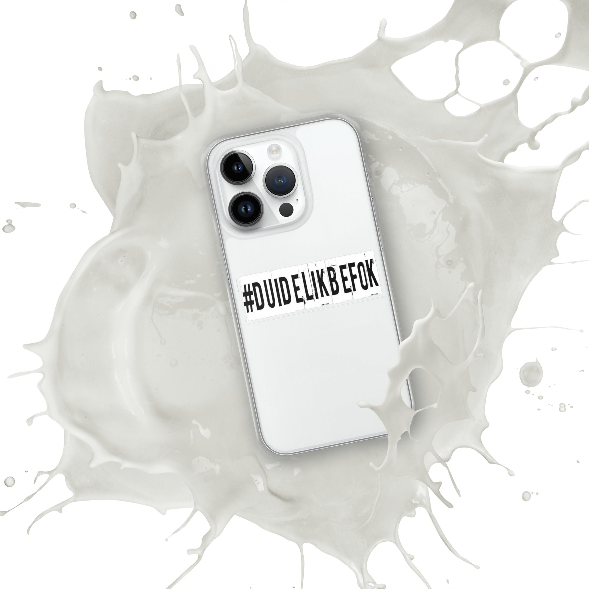 #DuidelikBefok - Clear Case for iPhone®