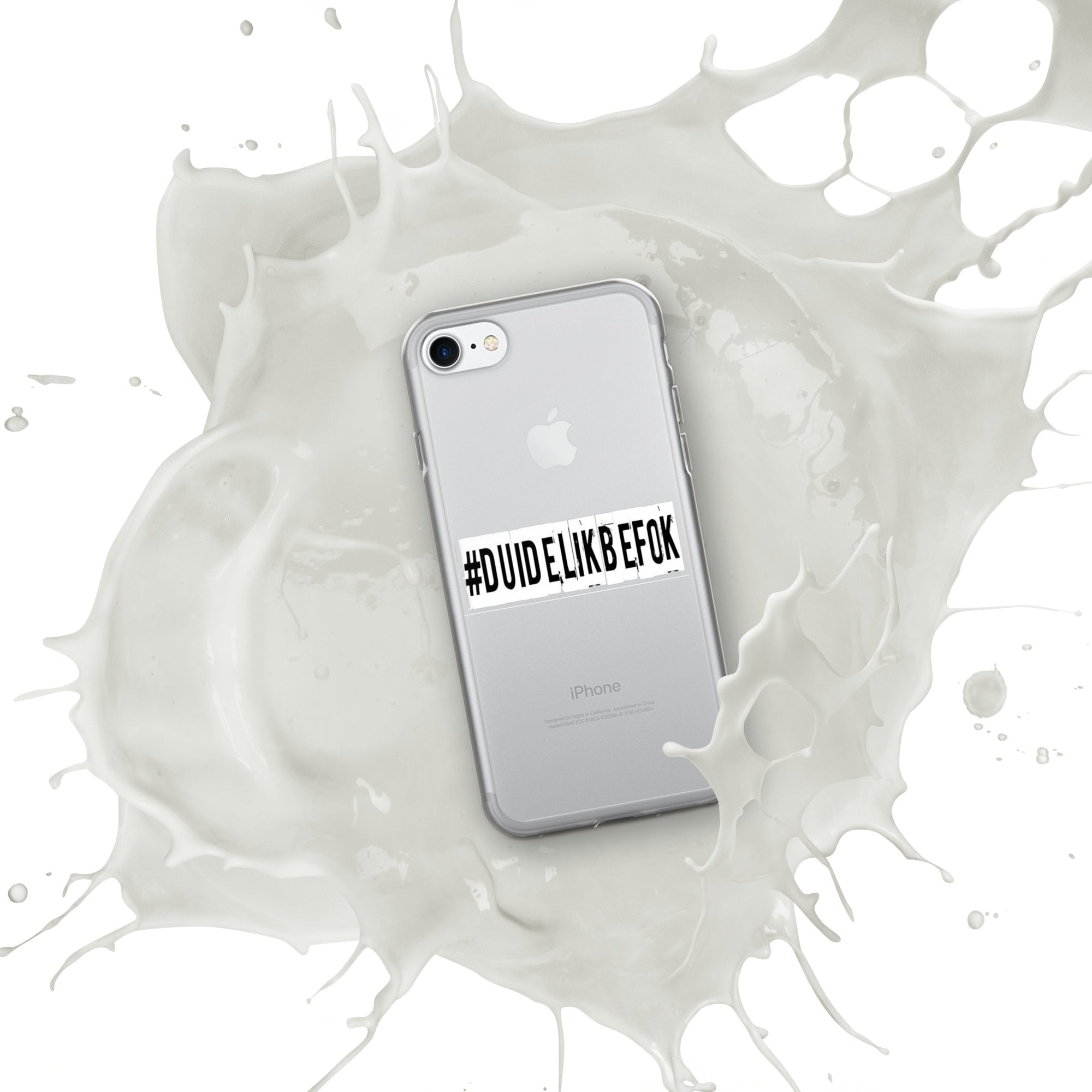 #DuidelikBefok - Clear Case for iPhone®