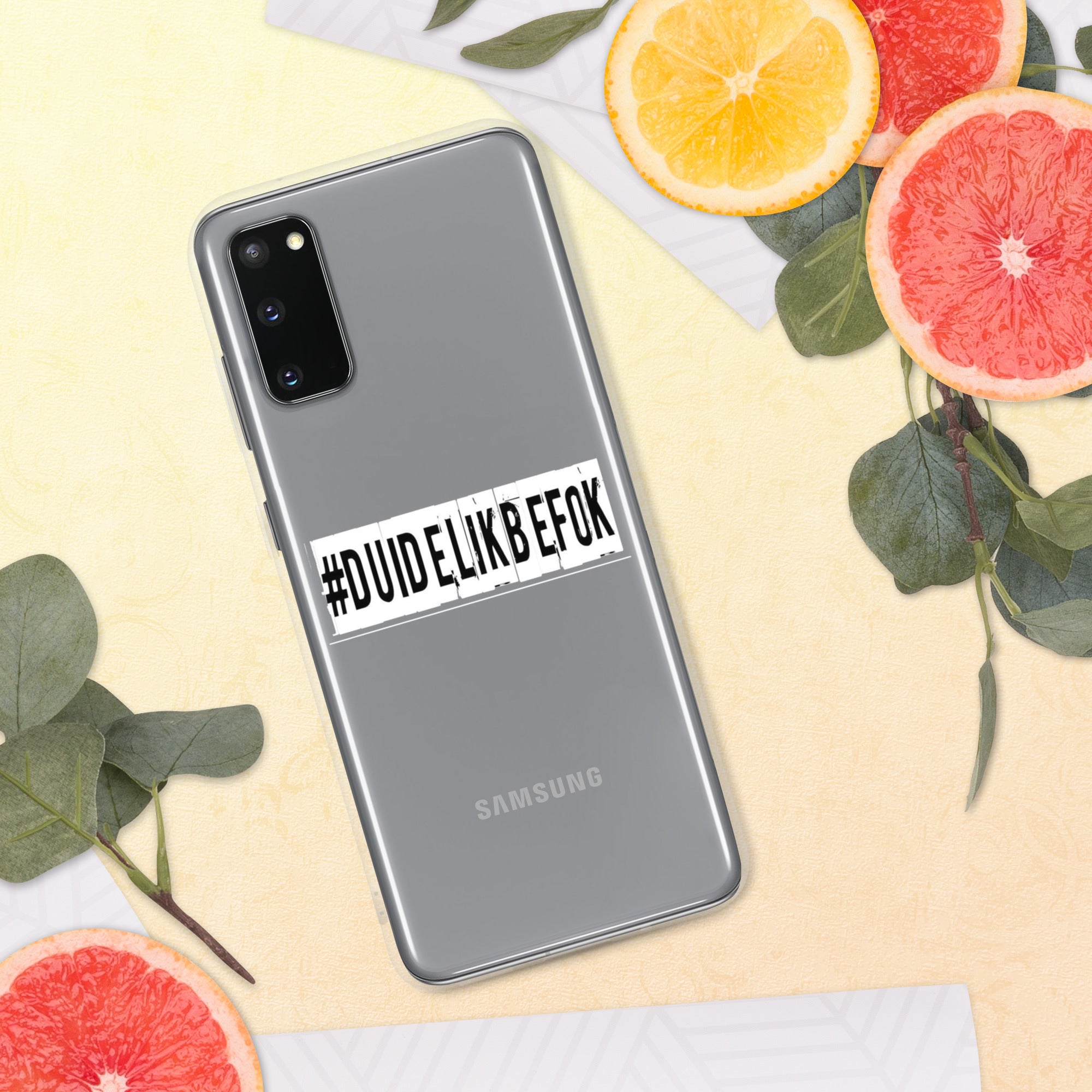 #DuidelikBefok - Clear Case for Samsung®