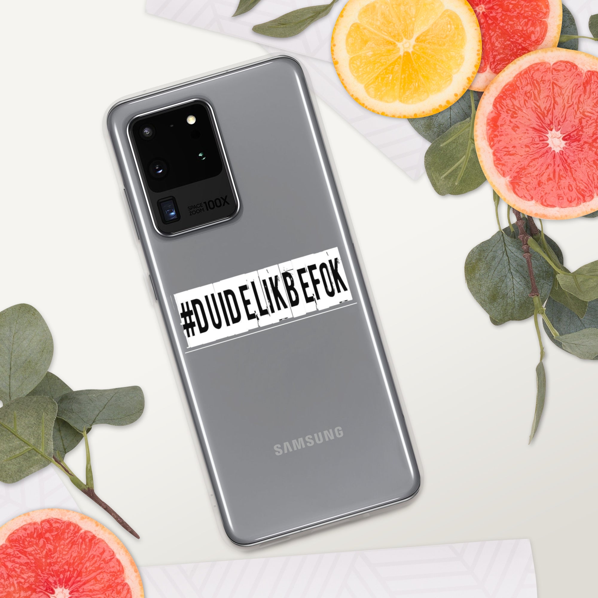 #DuidelikBefok - Clear Case for Samsung®