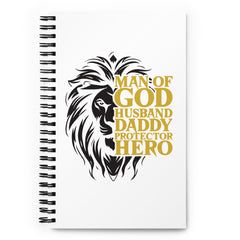 Man of God - Spiral notebook