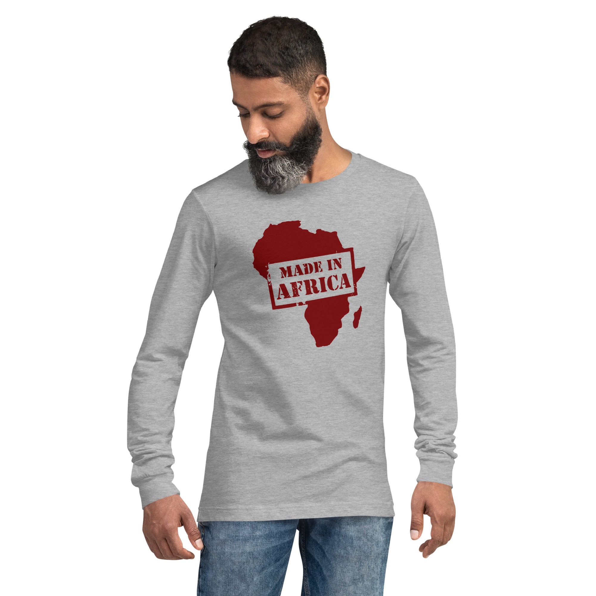 Made in Africa - Mens Long Sleeve Tee