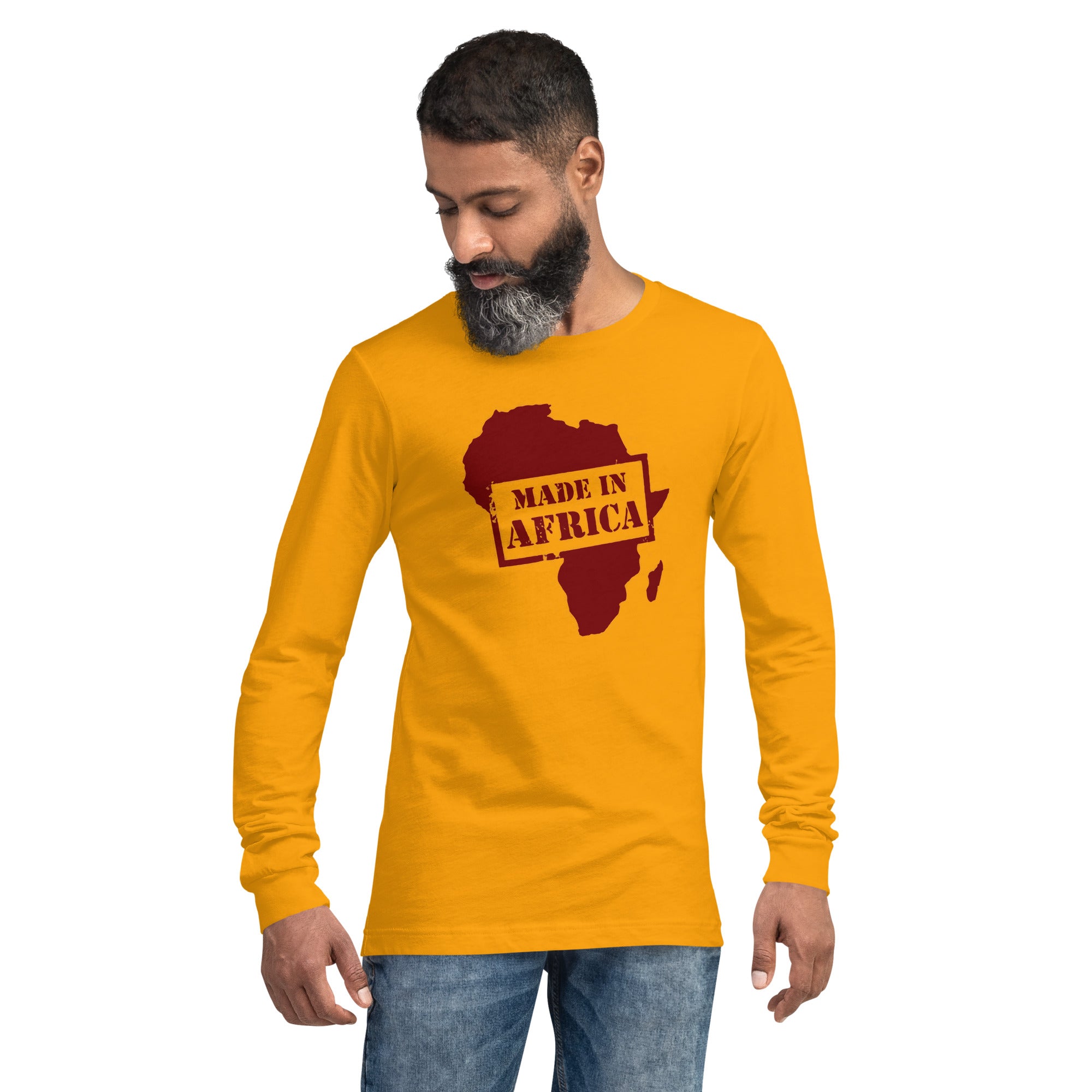 Made in Africa - Mens Long Sleeve Tee