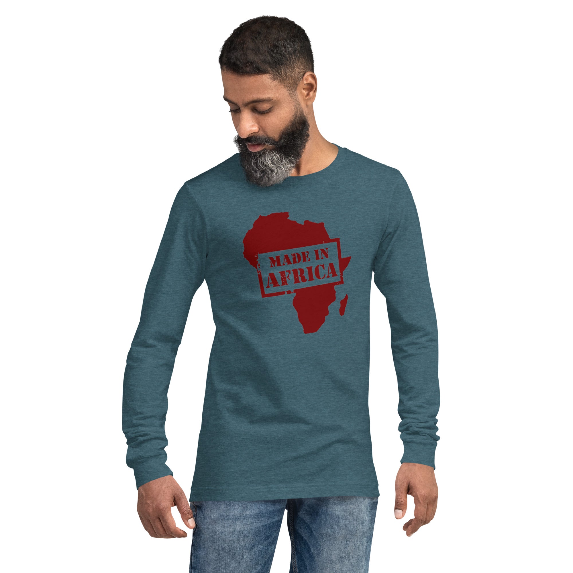 Made in Africa - Mens Long Sleeve Tee