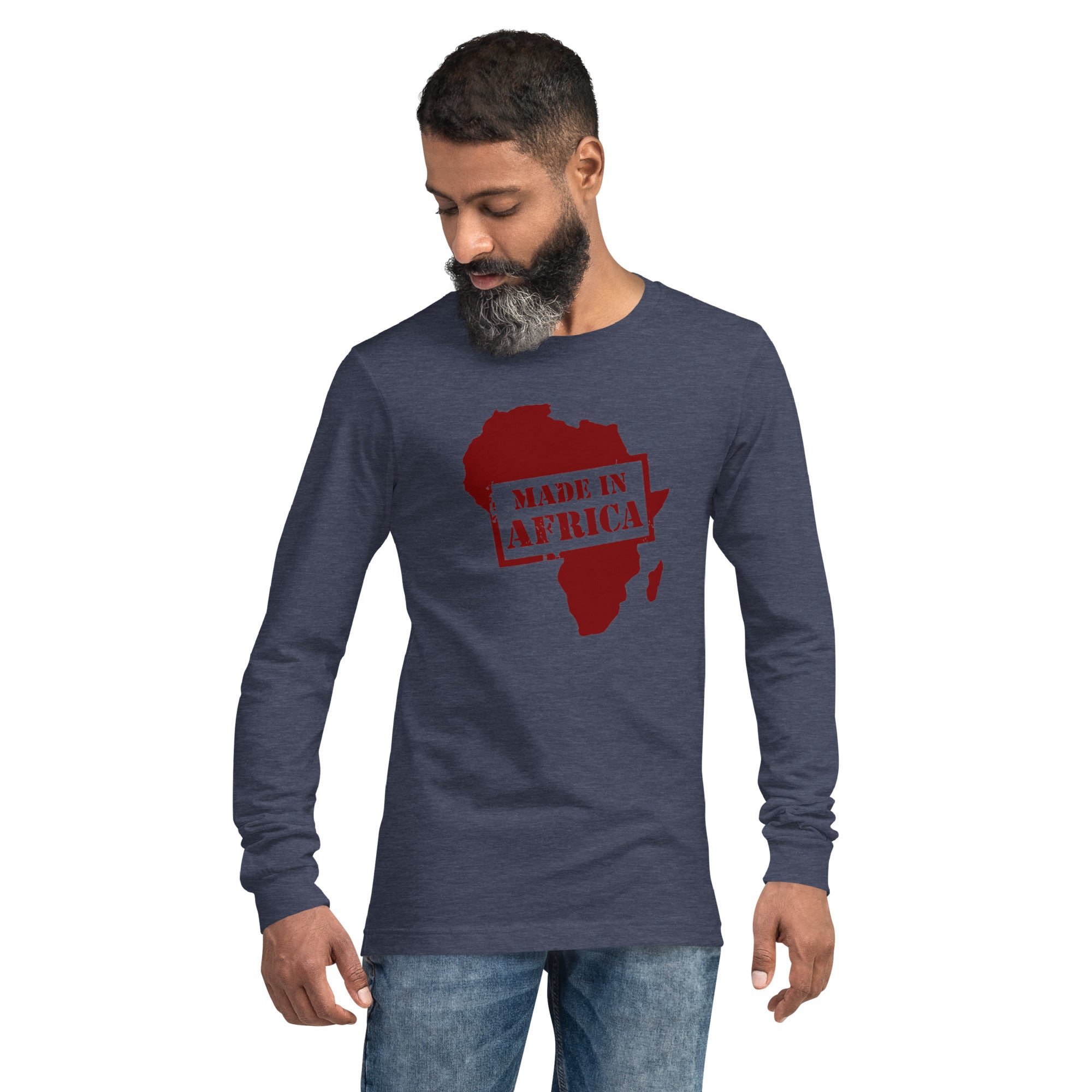 Made in Africa - Mens Long Sleeve Tee