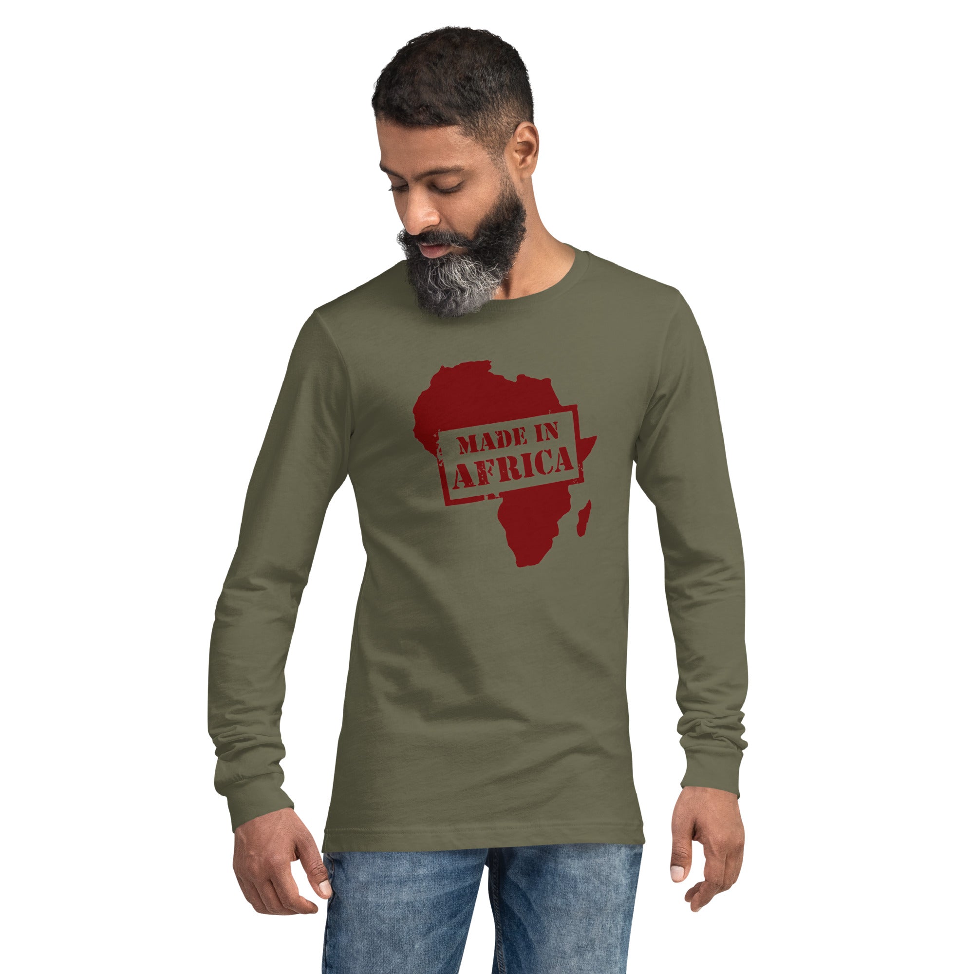 Made in Africa - Mens Long Sleeve Tee