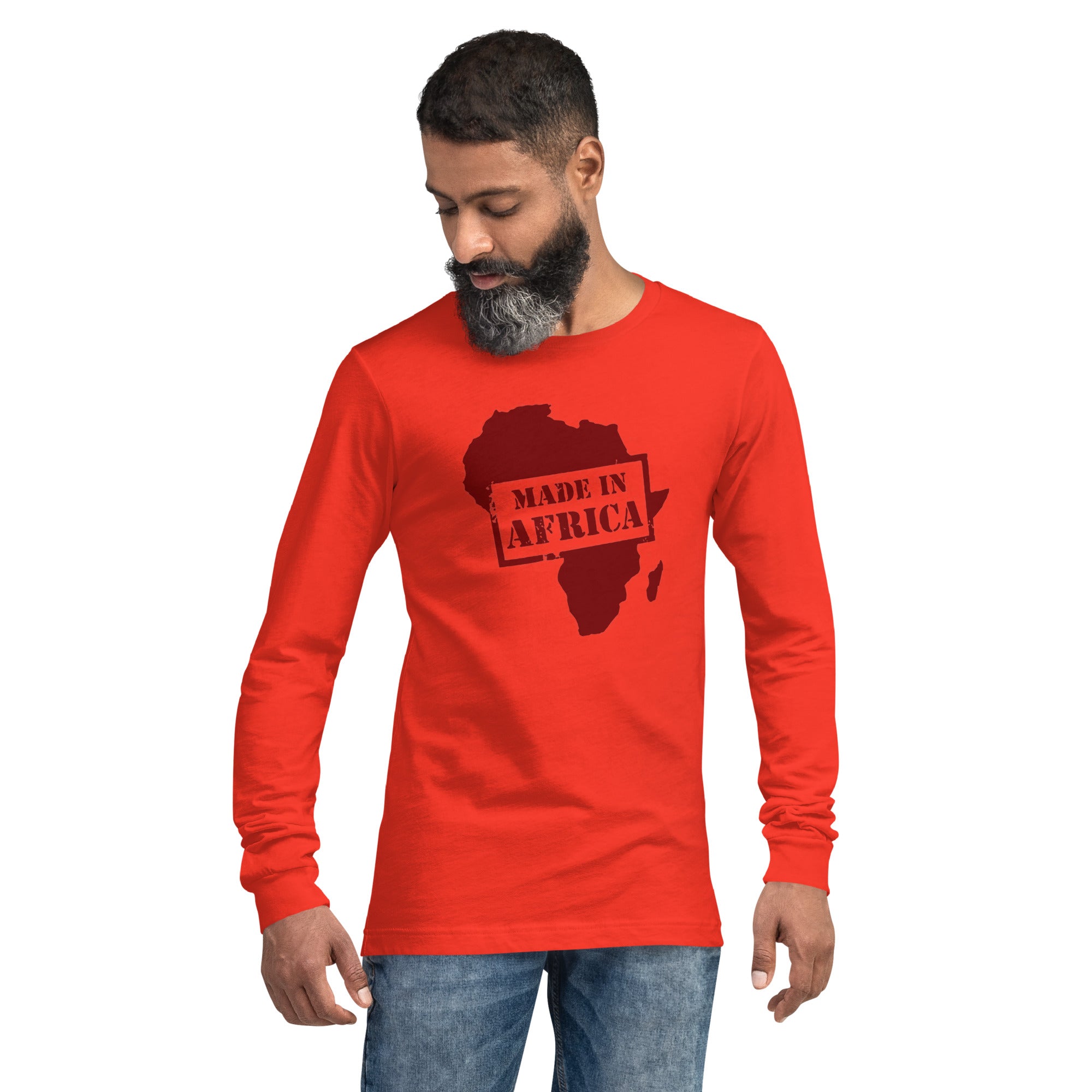 Made in Africa - Mens Long Sleeve Tee