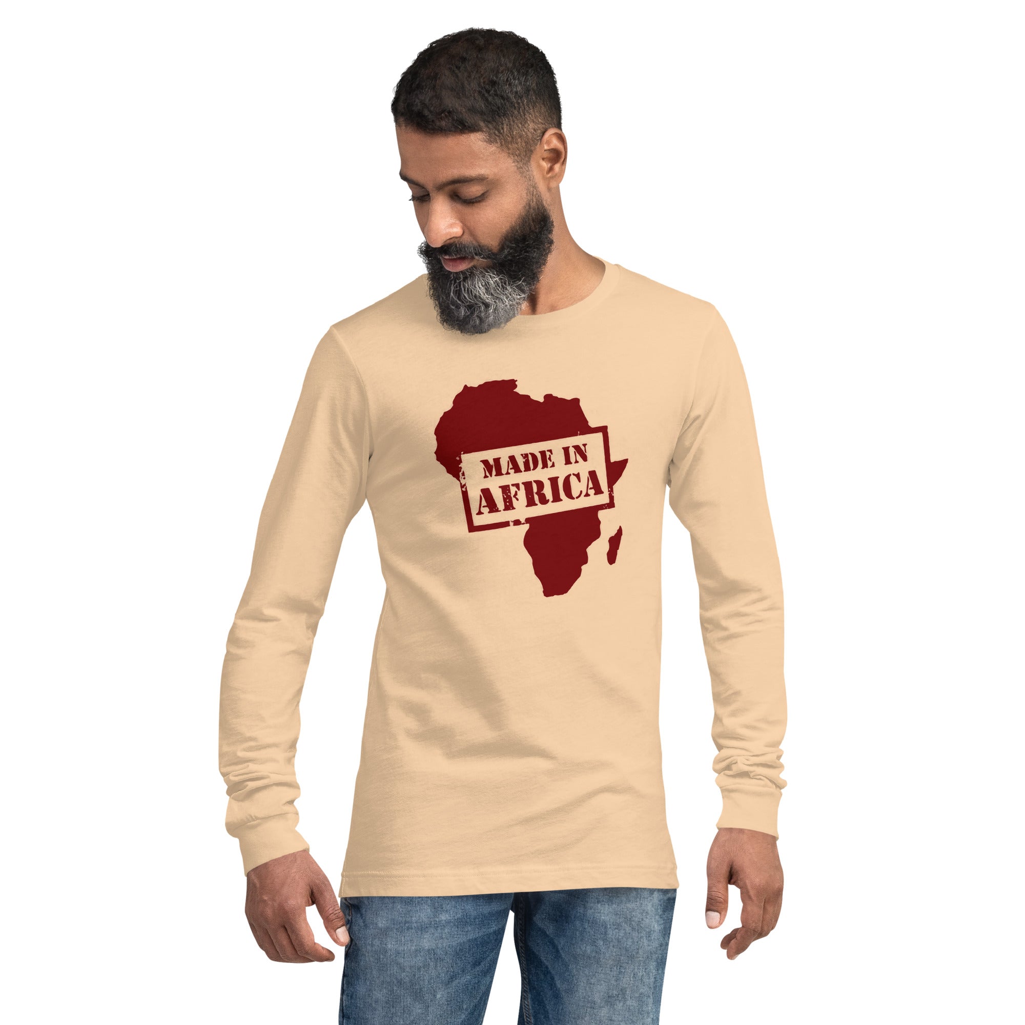 Made in Africa - Mens Long Sleeve Tee