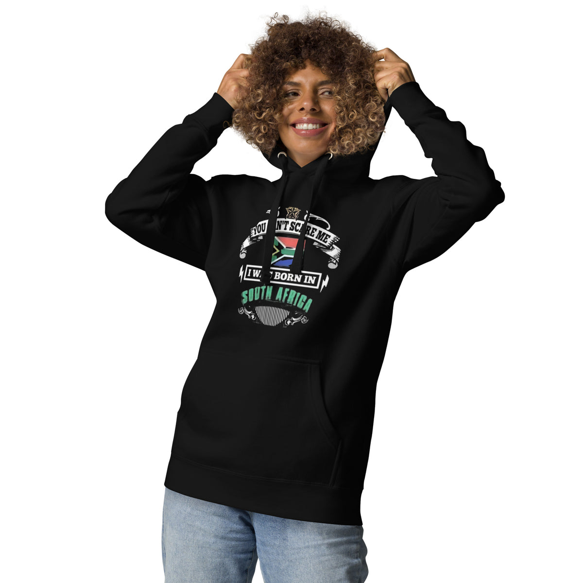 You Cant Scare me - Womens Hoodie