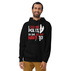 Climb Poles - Mens Hoodie