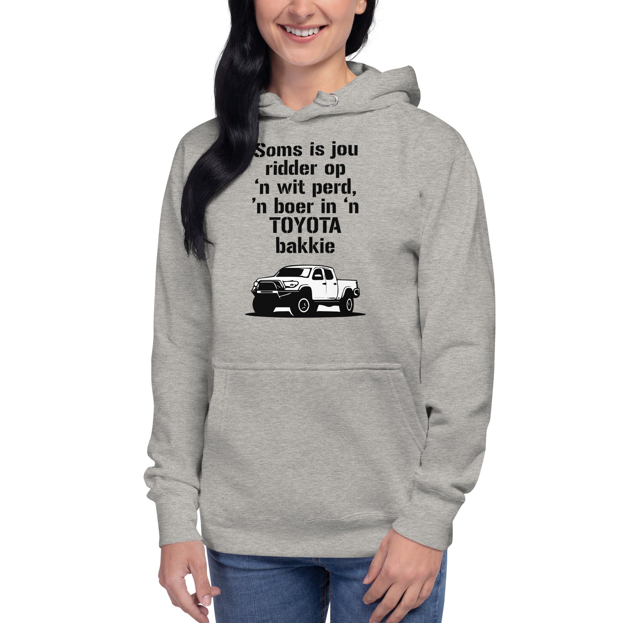 Ridder op 'n wit perd - Womens Hoodie