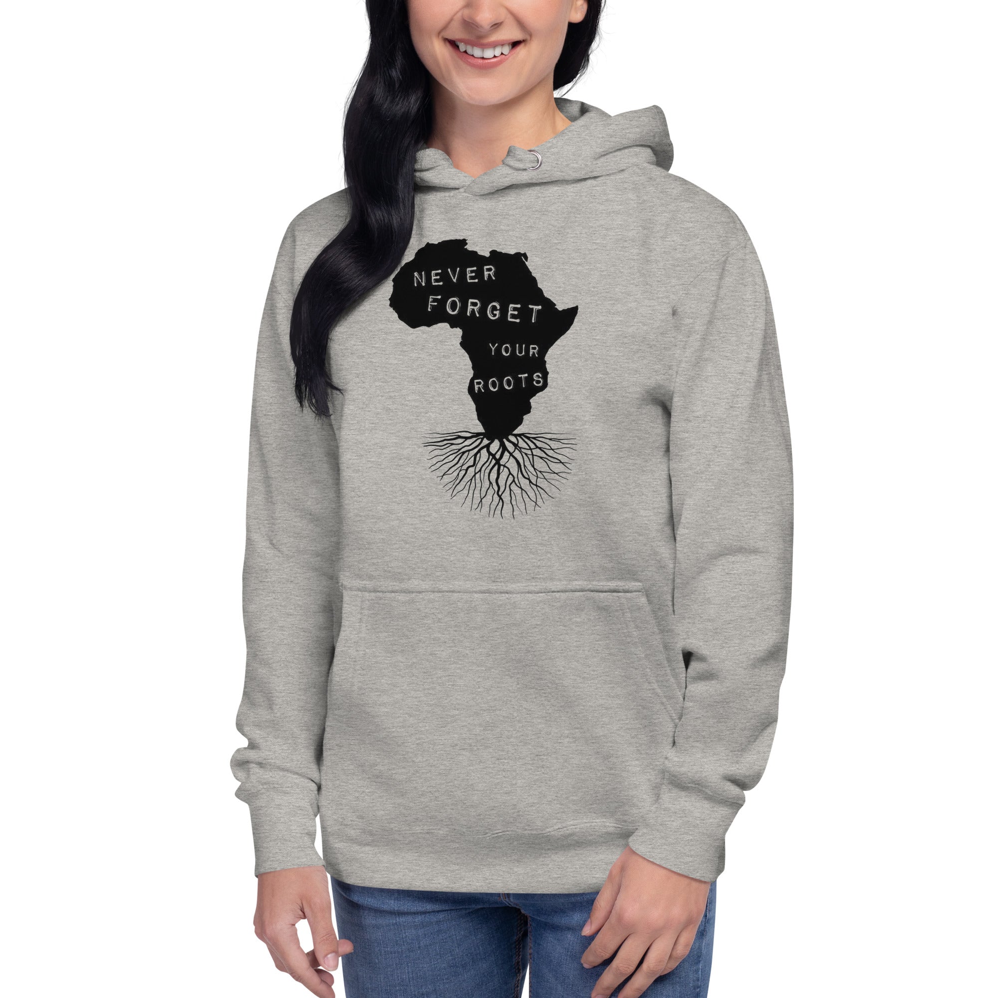 Never Forget Your Roots - Womens Hoodie