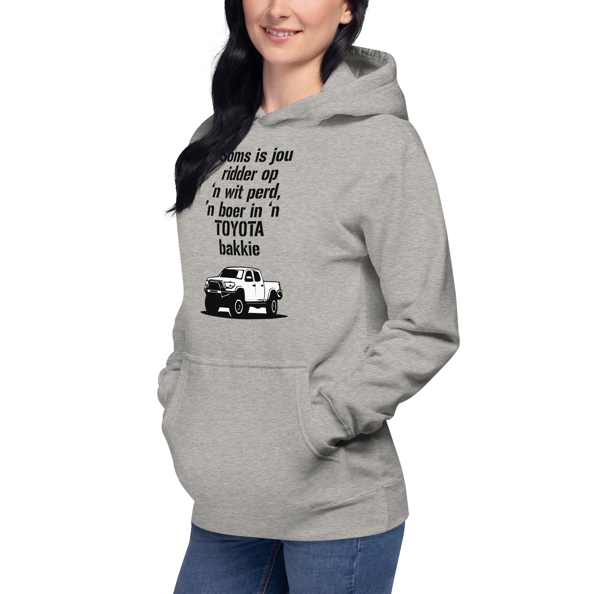 Ridder op 'n wit perd - Womens Hoodie