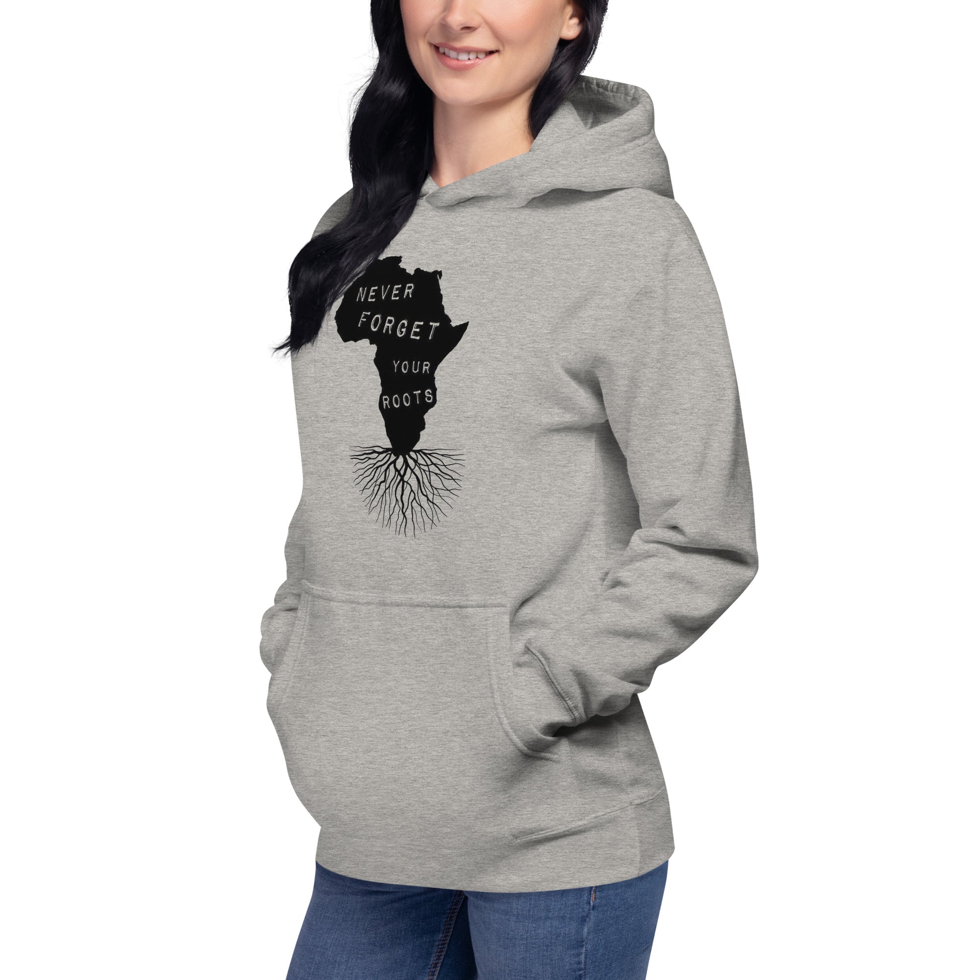 Never Forget Your Roots - Womens Hoodie