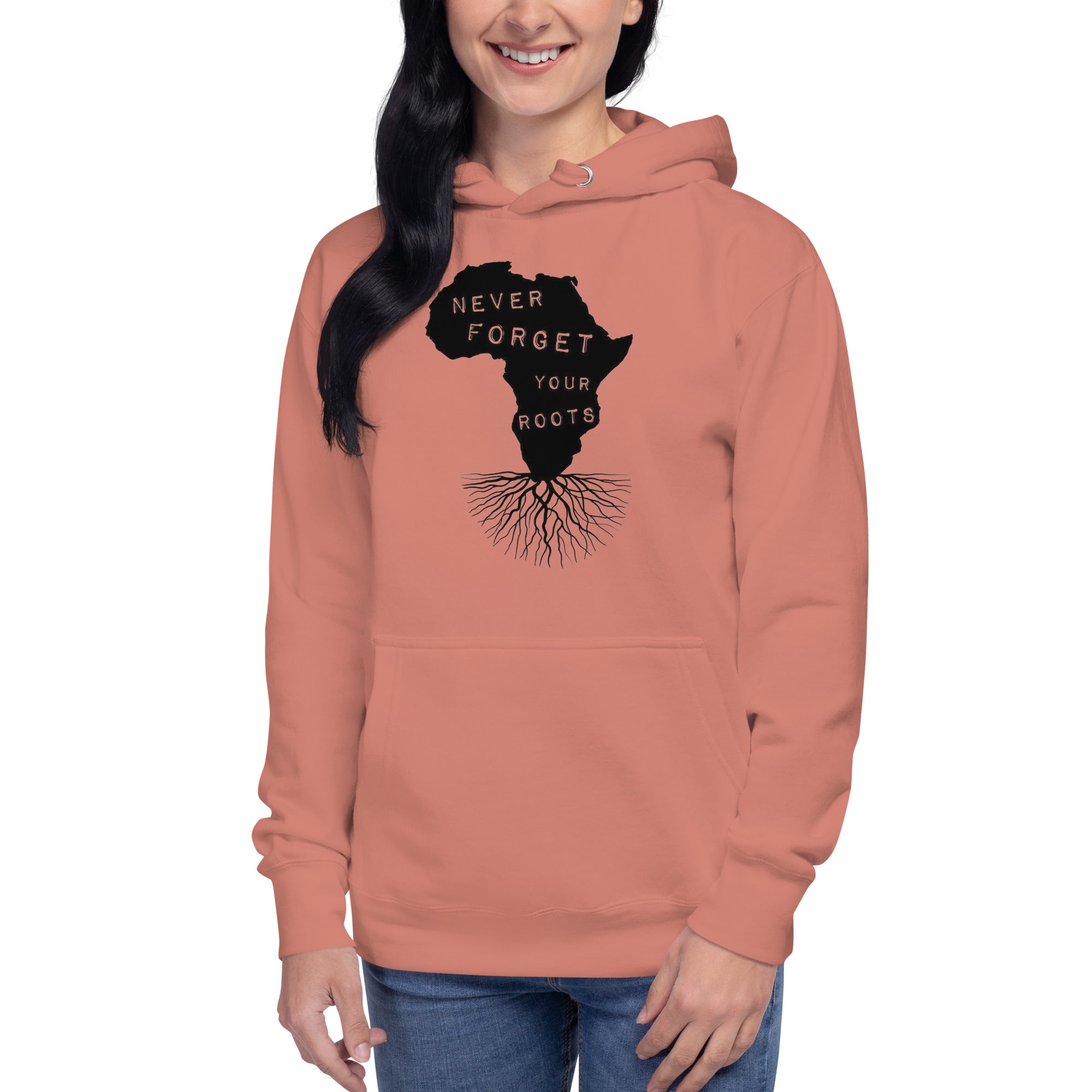 Never Forget Your Roots - Womens Hoodie