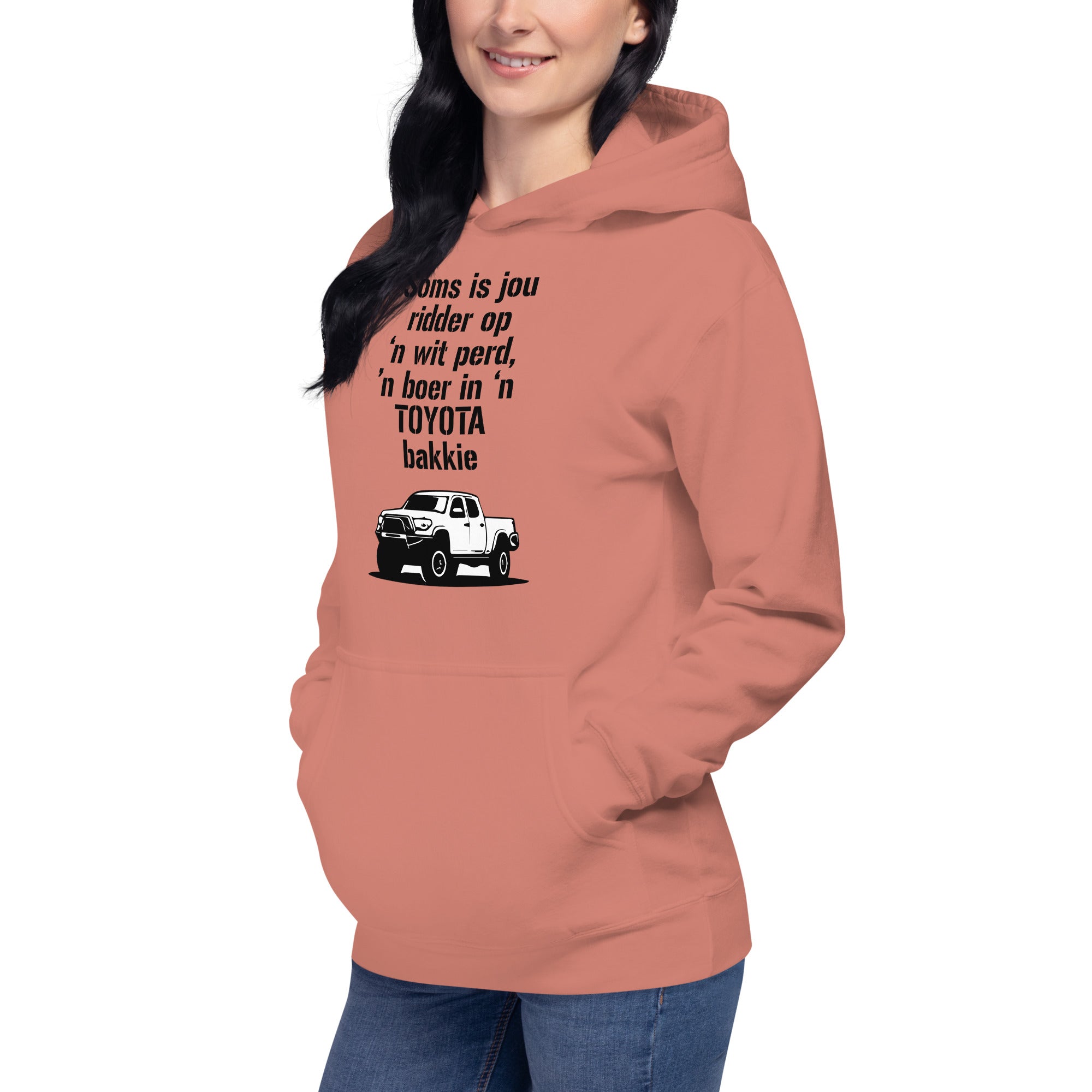 Ridder op 'n wit perd - Womens Hoodie