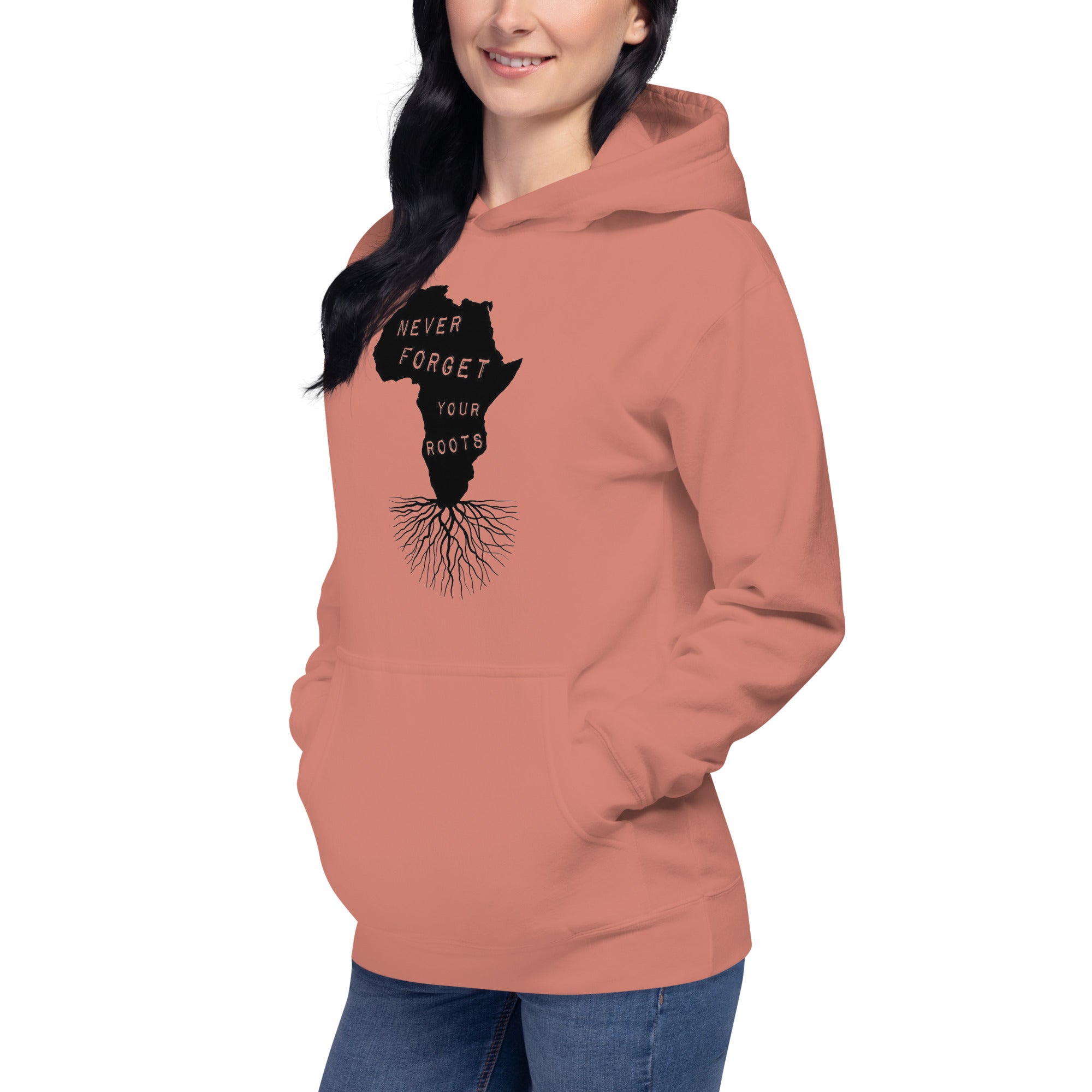 Never Forget Your Roots - Womens Hoodie