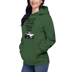 Ridder op 'n wit perd - Womens Hoodie