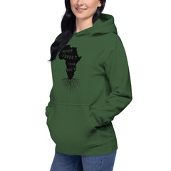 Never Forget Your Roots - Womens Hoodie