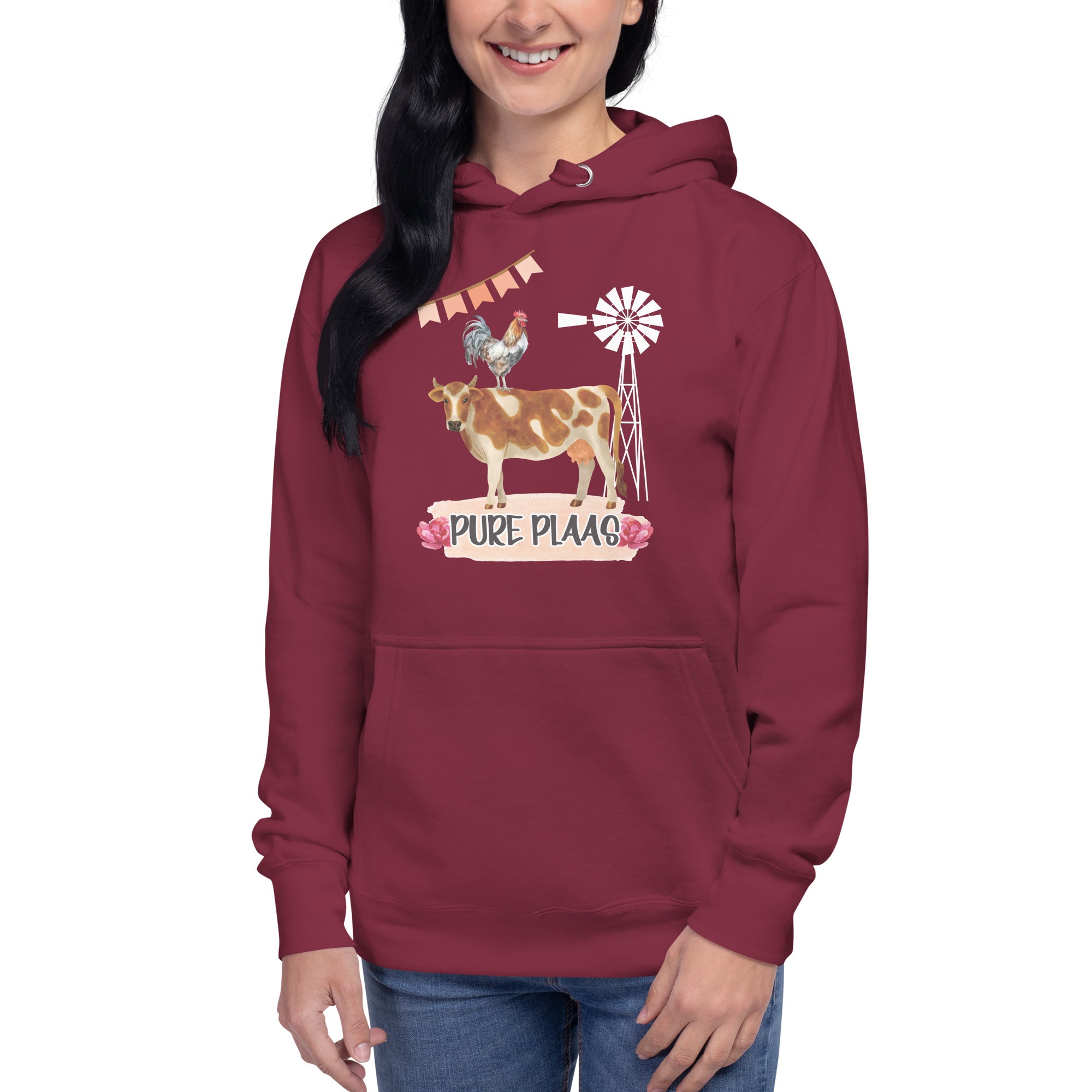 Pure Plaas - Womens Hoodie