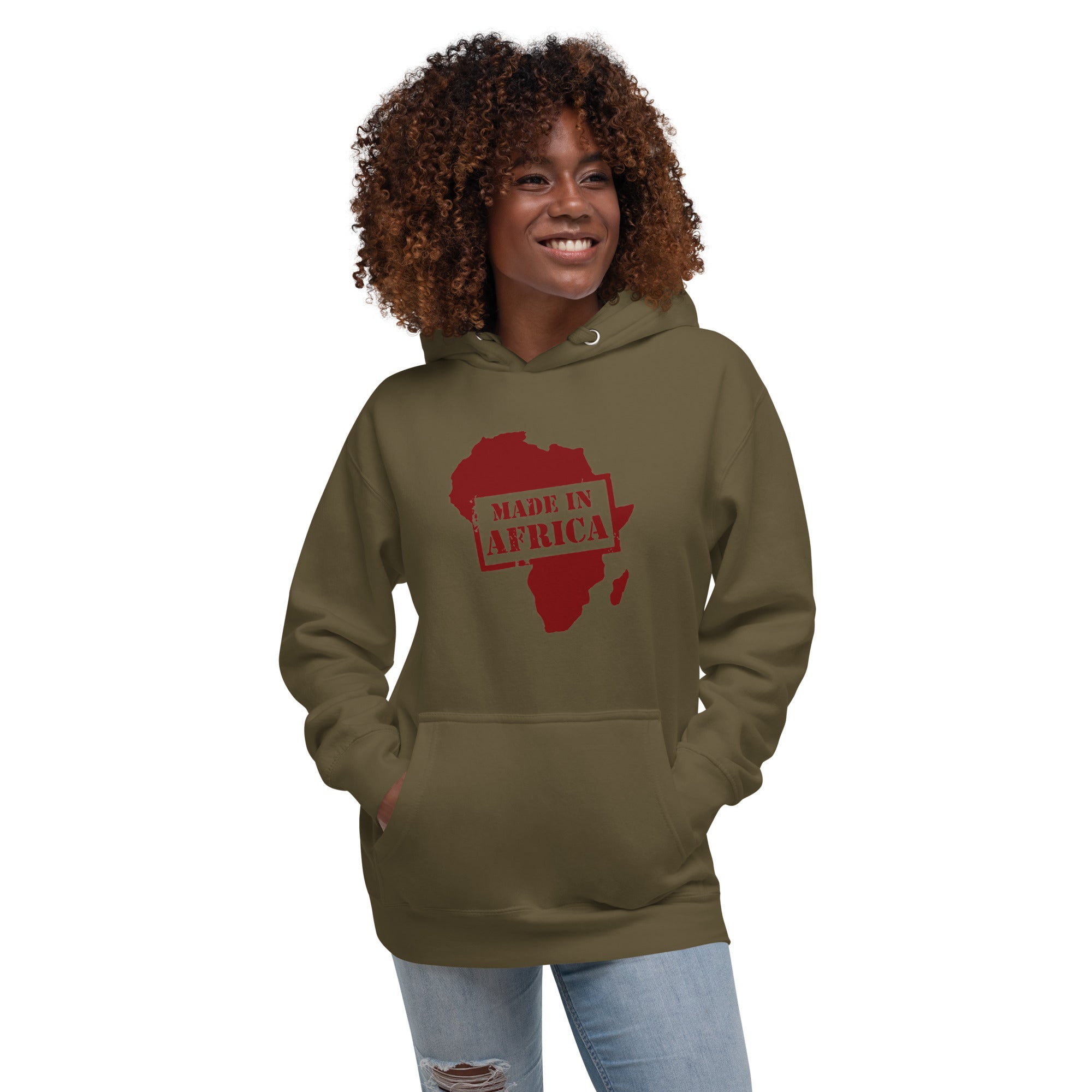 Made in Africa - Womens Hoodie