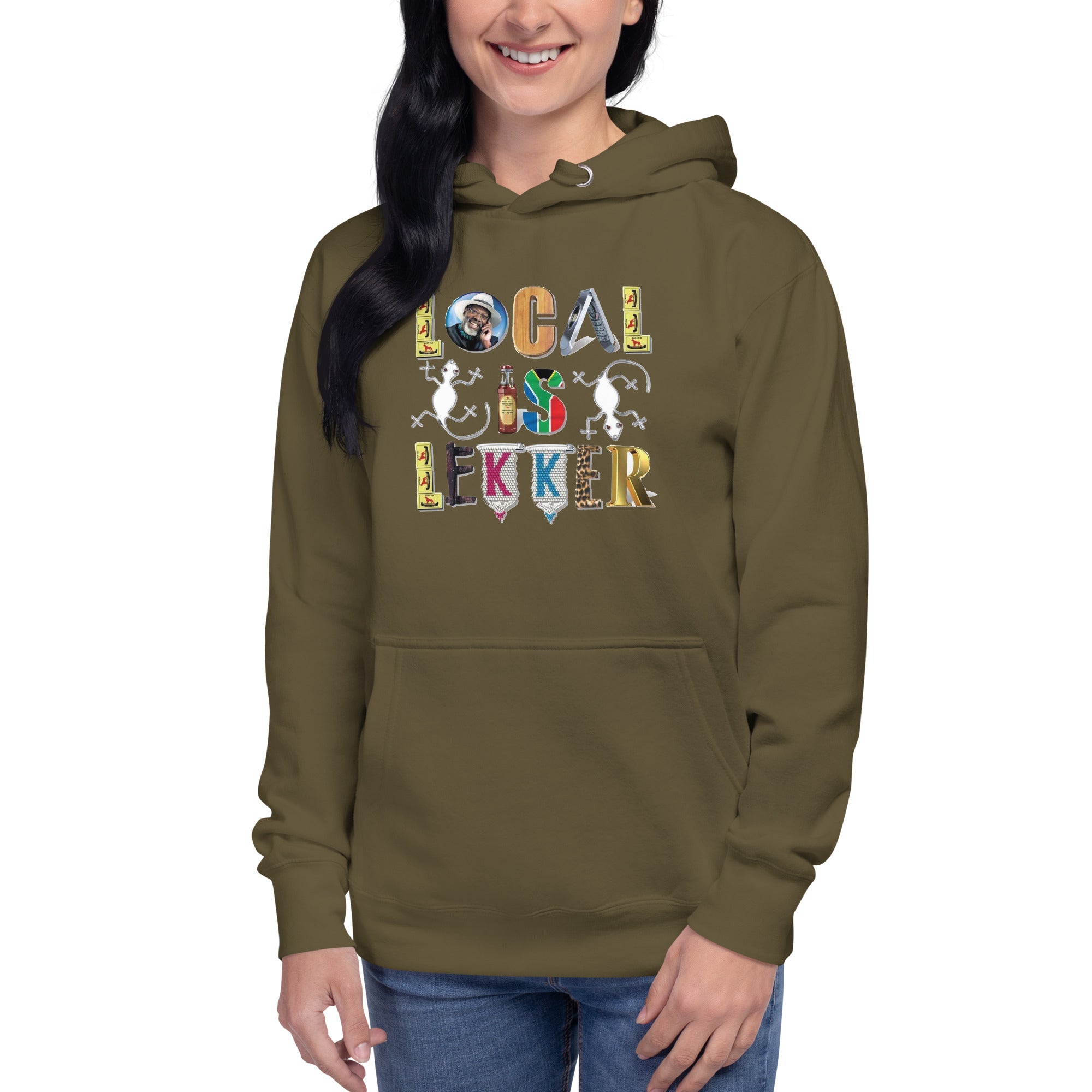 Local is Lekker - Womens Hoodie