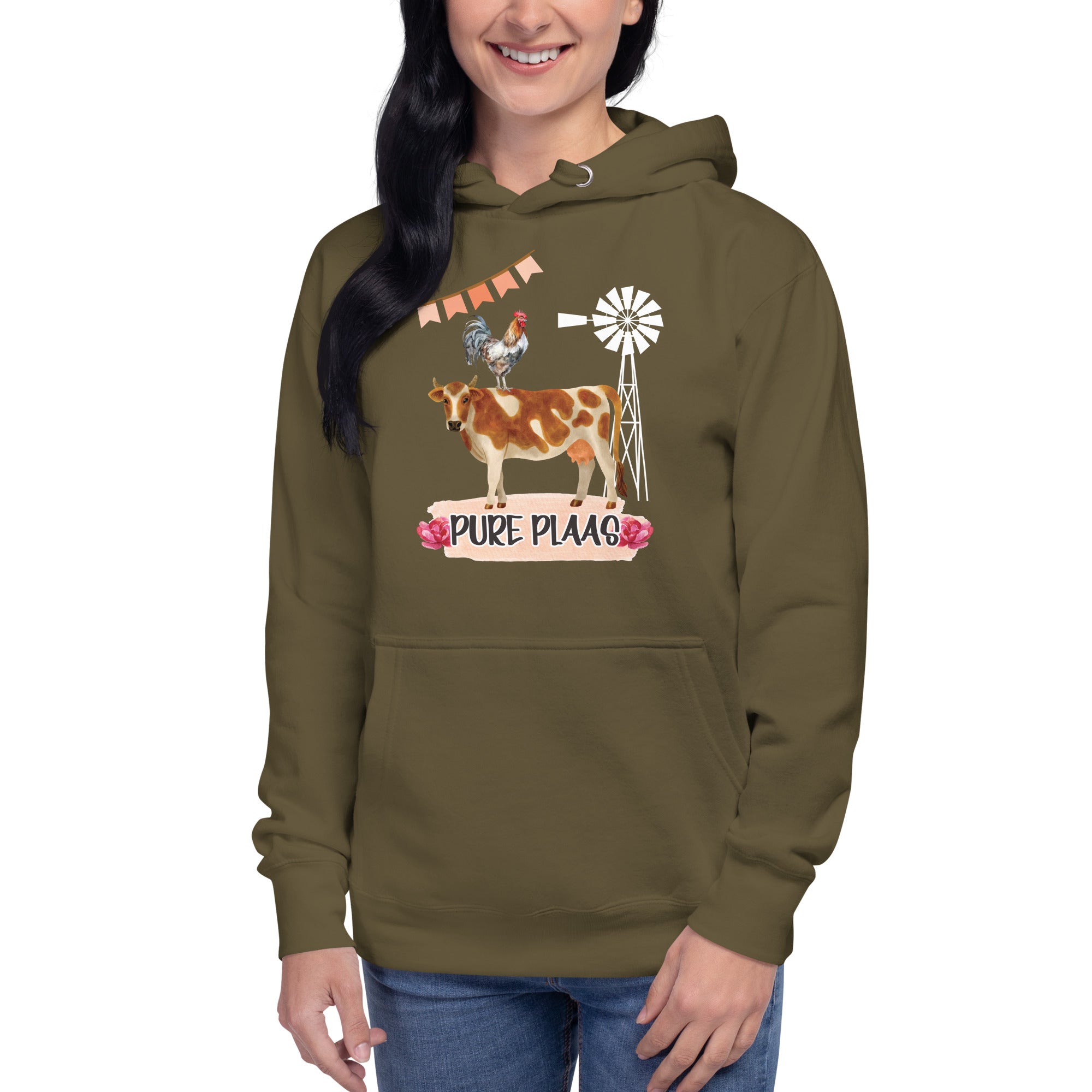 Pure Plaas - Womens Hoodie