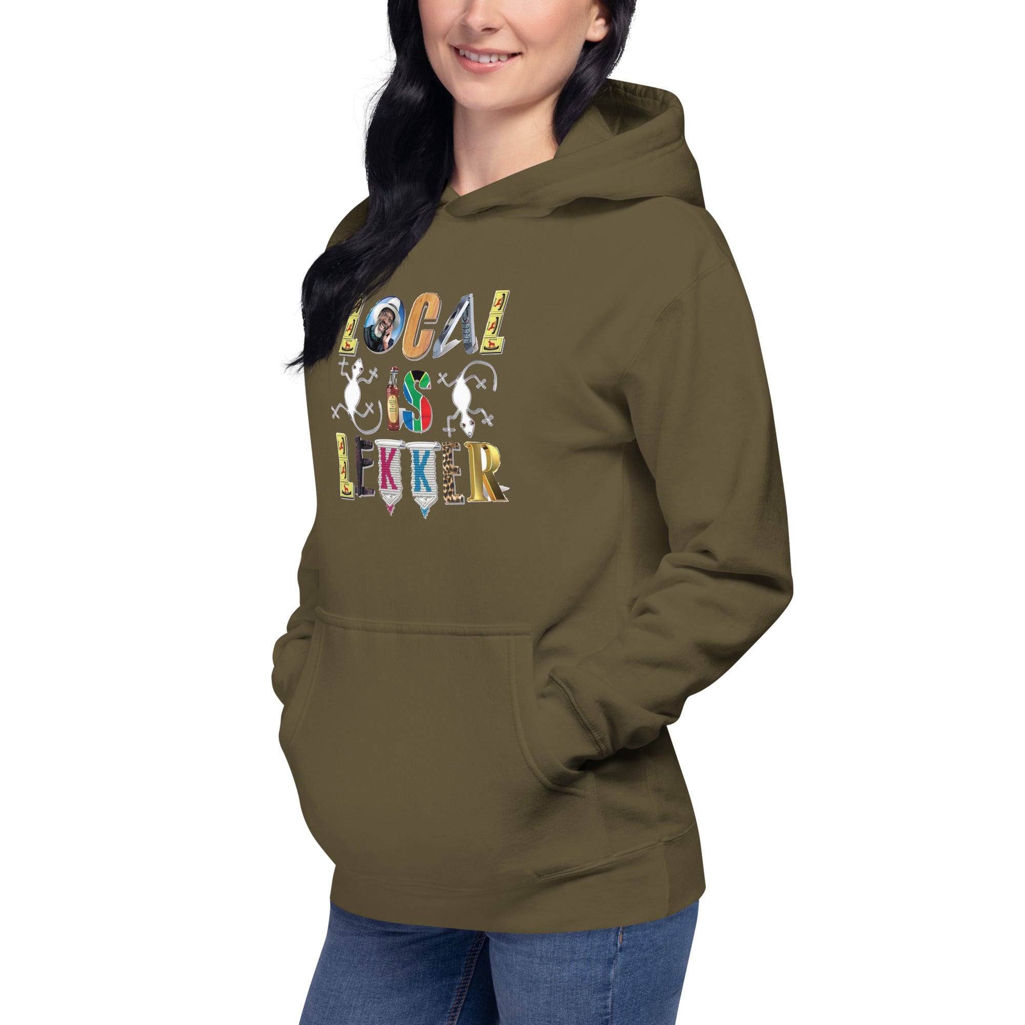 Local is Lekker - Womens Hoodie