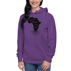 Never Forget Your Roots - Womens Hoodie