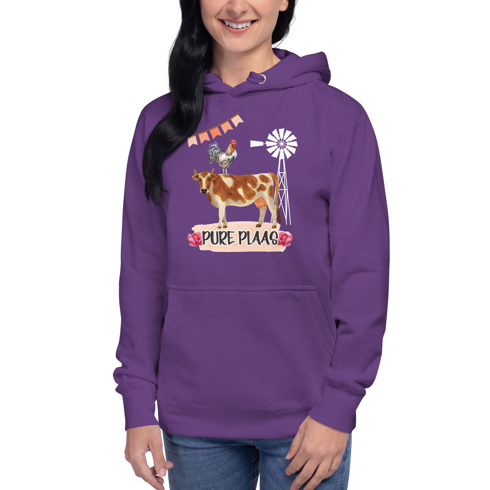 Pure Plaas - Womens Hoodie