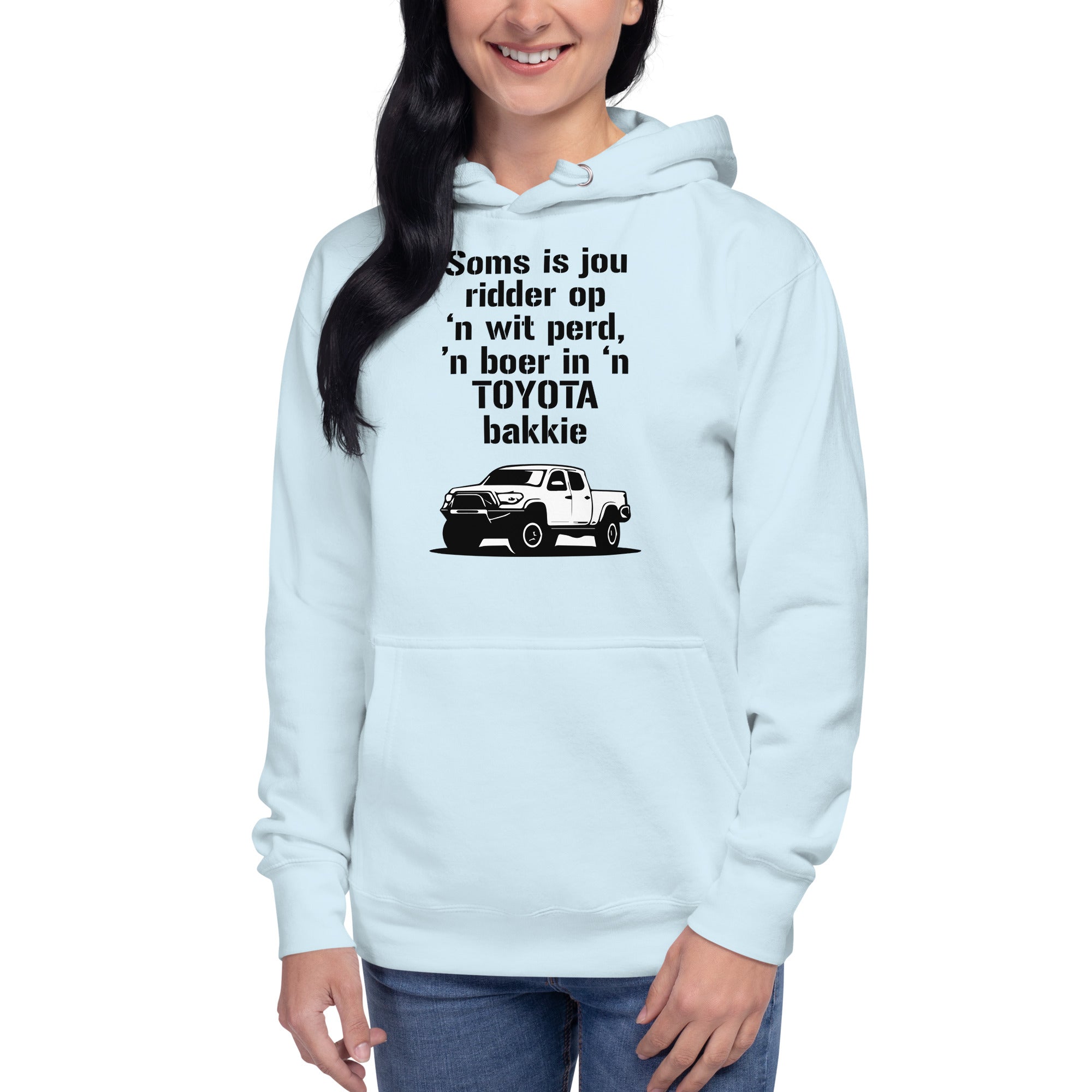 Ridder op 'n wit perd - Womens Hoodie