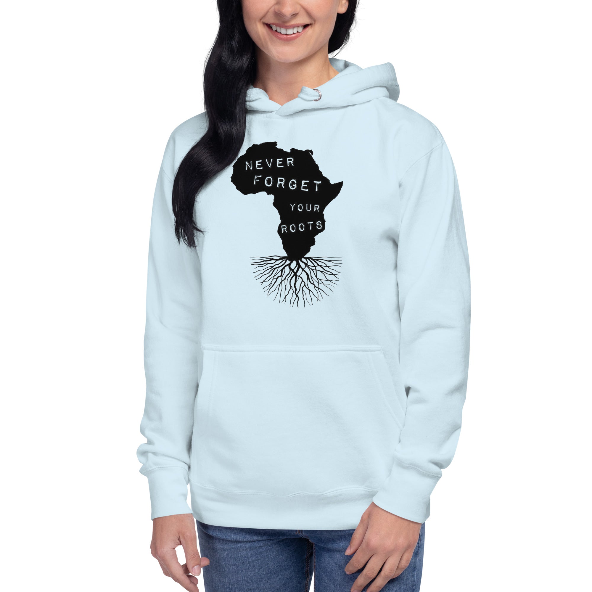 Never Forget Your Roots - Womens Hoodie