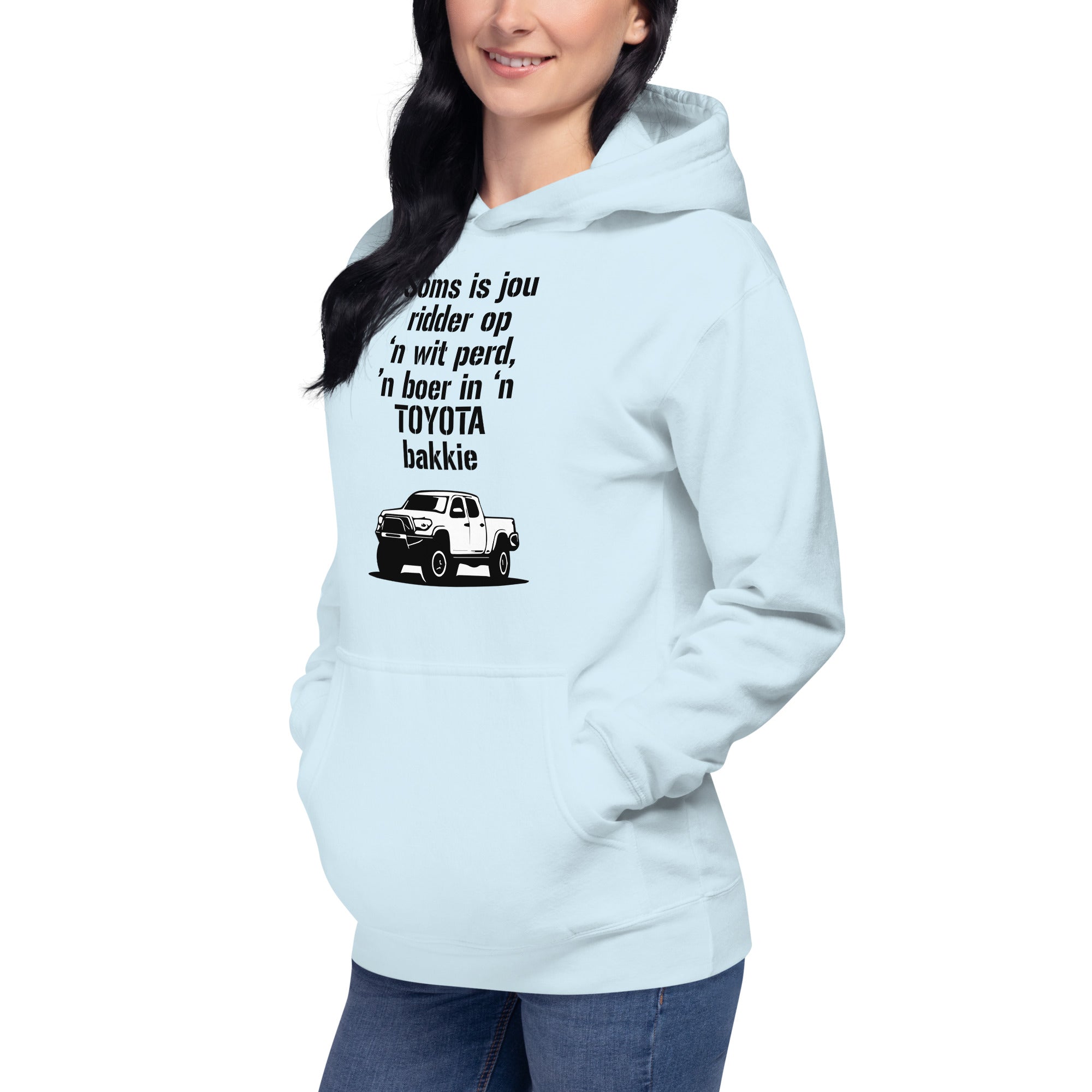 Ridder op 'n wit perd - Womens Hoodie