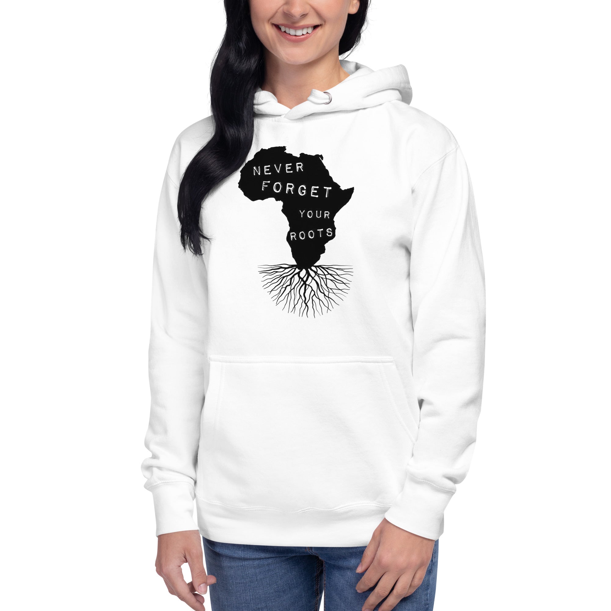 Never Forget Your Roots - Womens Hoodie