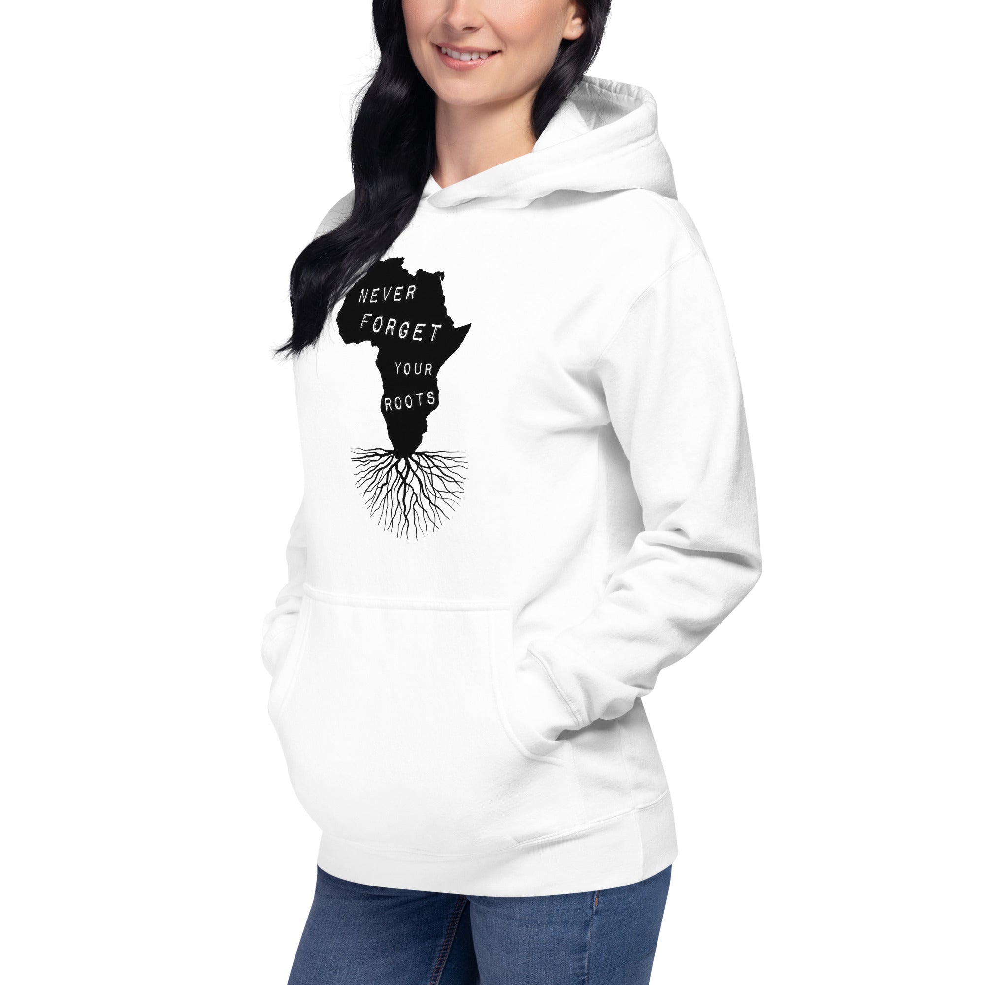 Never Forget Your Roots - Womens Hoodie