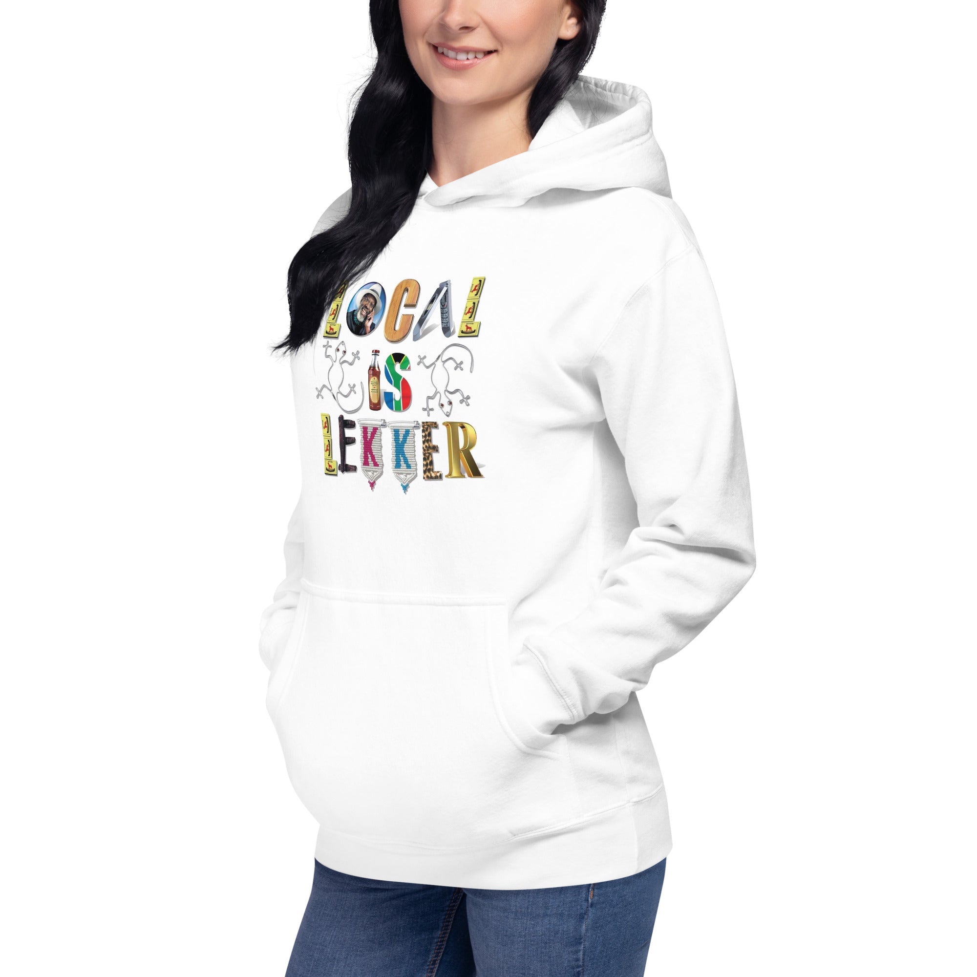 Local is Lekker - Womens Hoodie