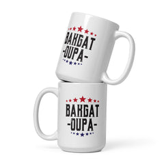 Bakgat Oupa - White glossy mug