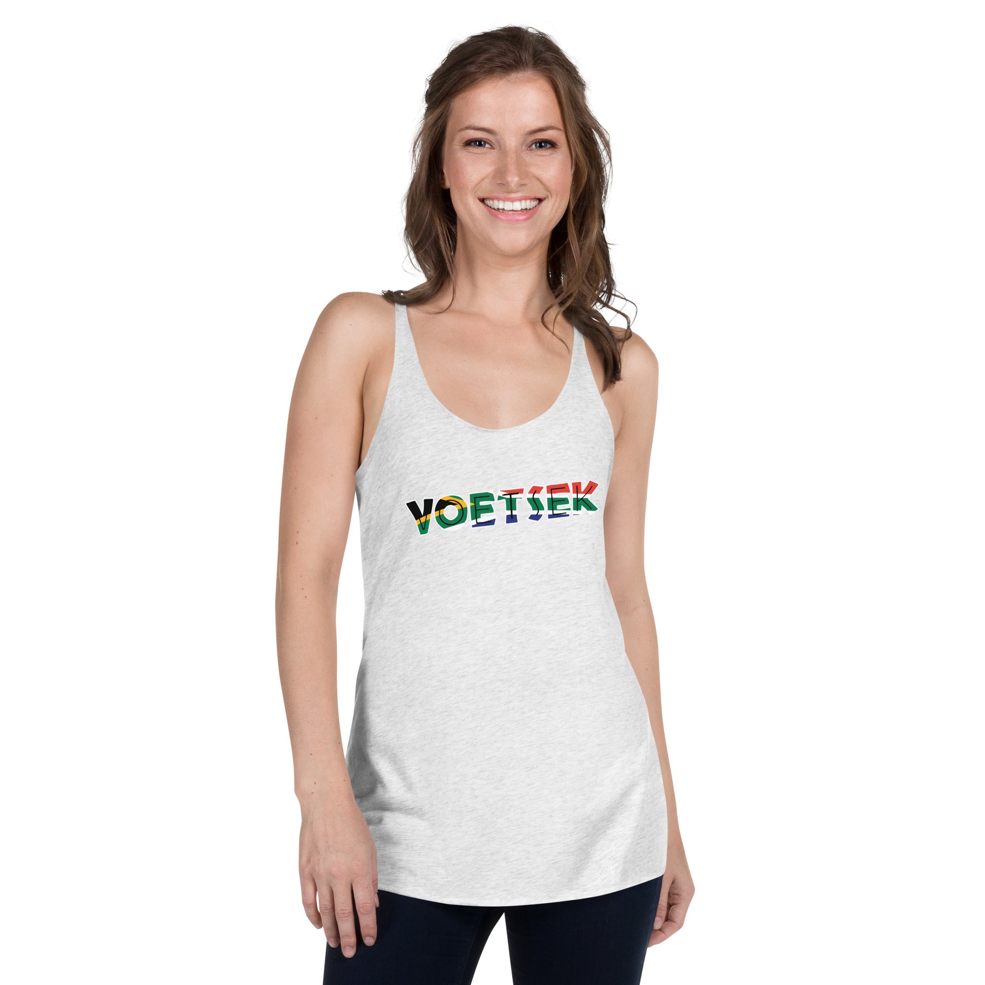 Voetsek - Women's Racerback Tank