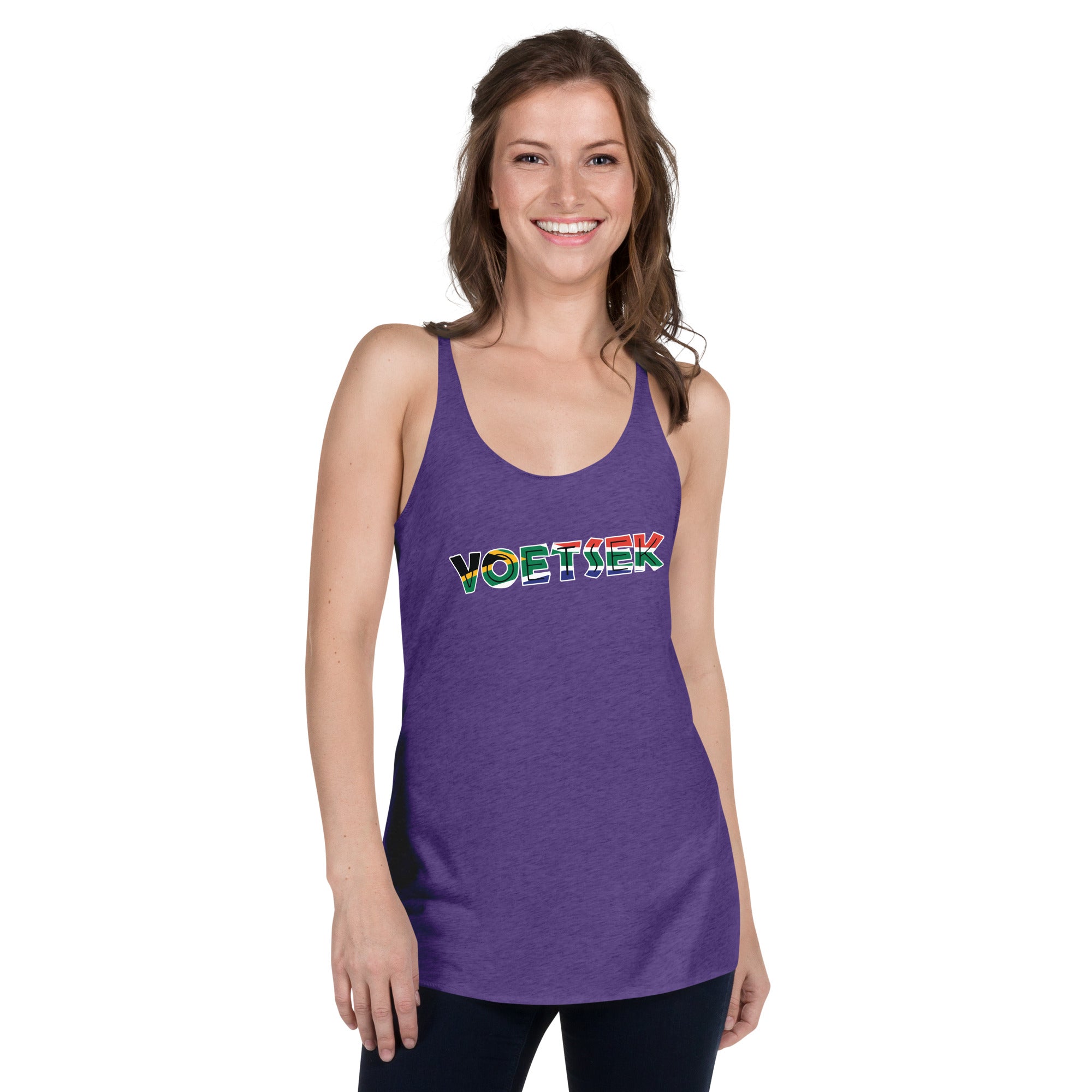 Voetsek - Women's Racerback Tank